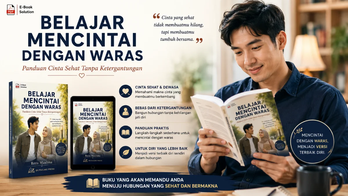 CARA MENCINTAI TANPA KEHILANGAN DIRI: REVIEW EBOOK BELAJAR MENCINTAI DENGAN WARAS