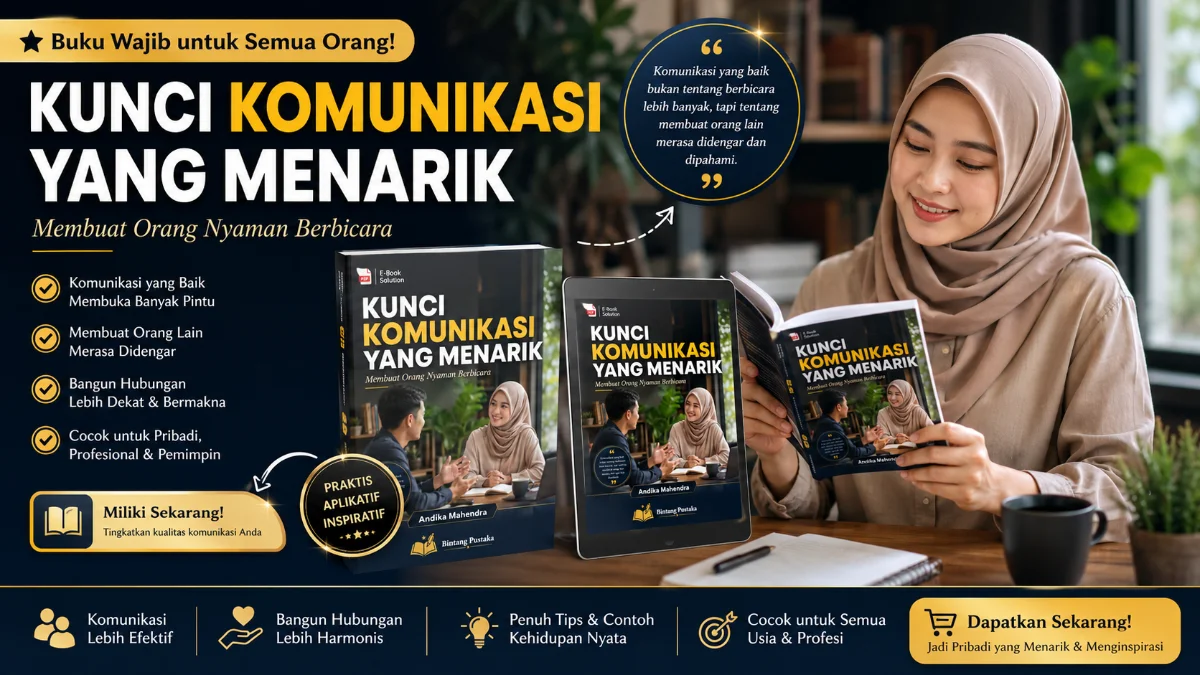KUNCI KOMUNIKASI YANG MENARIK: PANDUAN MENJADI MAGNET DALAM PERGAULAN