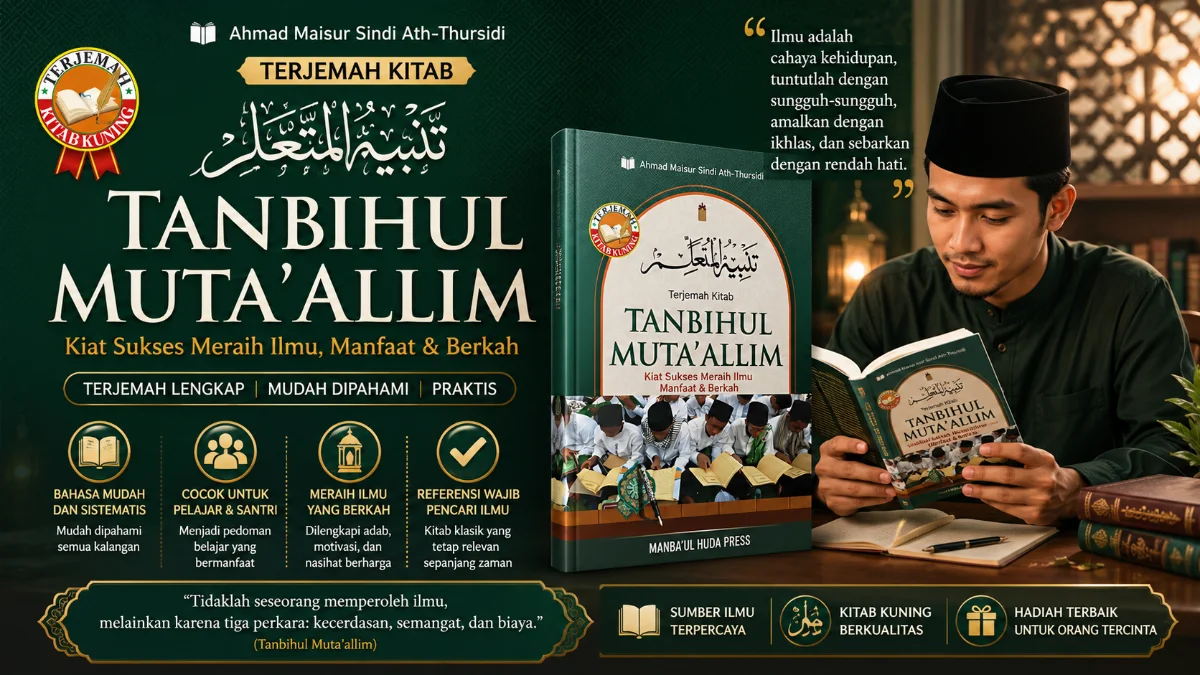 KIAT SUKSES MERAIH ILMU MANFAAT: BEDAH KITAB TANBIHUL MUTA’ALLIM