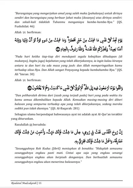 Terjemah RISALATUL MUDZAKAROH - Meniti Jalan Menuju Kedamaian preview 2