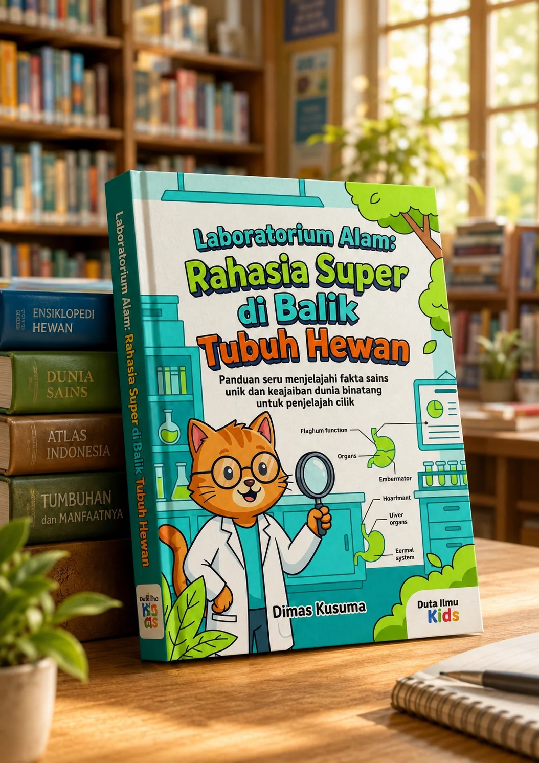 LABORATORIUM ALAM: RAHASIA SUPER DI BALIK TUBUH HEWAN - Panduan seru menjelajahi fakta sains unik dan keajaiban dunia binatang untuk penjelajah cilik preview 3