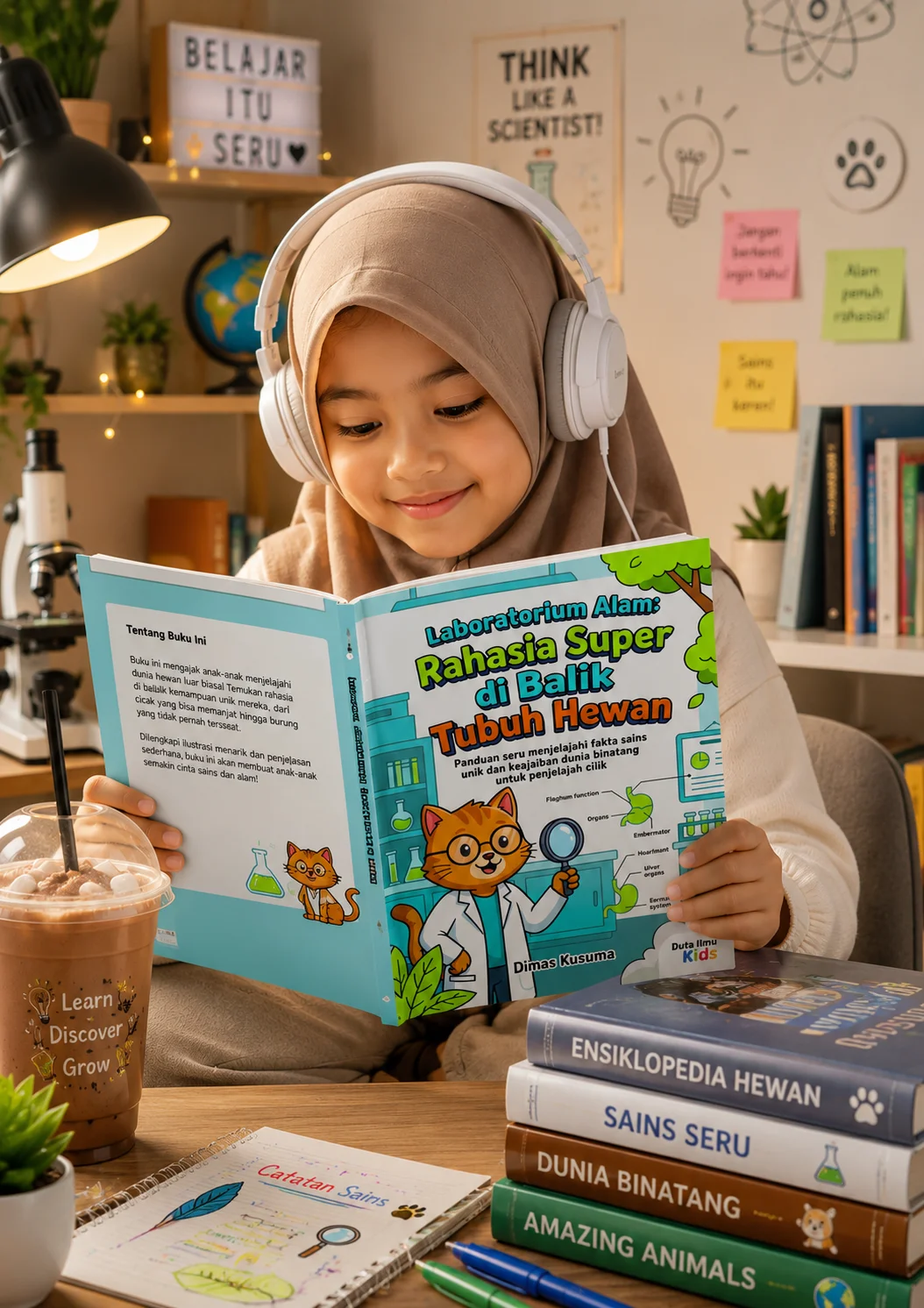 LABORATORIUM ALAM: RAHASIA SUPER DI BALIK TUBUH HEWAN - Panduan seru menjelajahi fakta sains unik dan keajaiban dunia binatang untuk penjelajah cilik preview 4