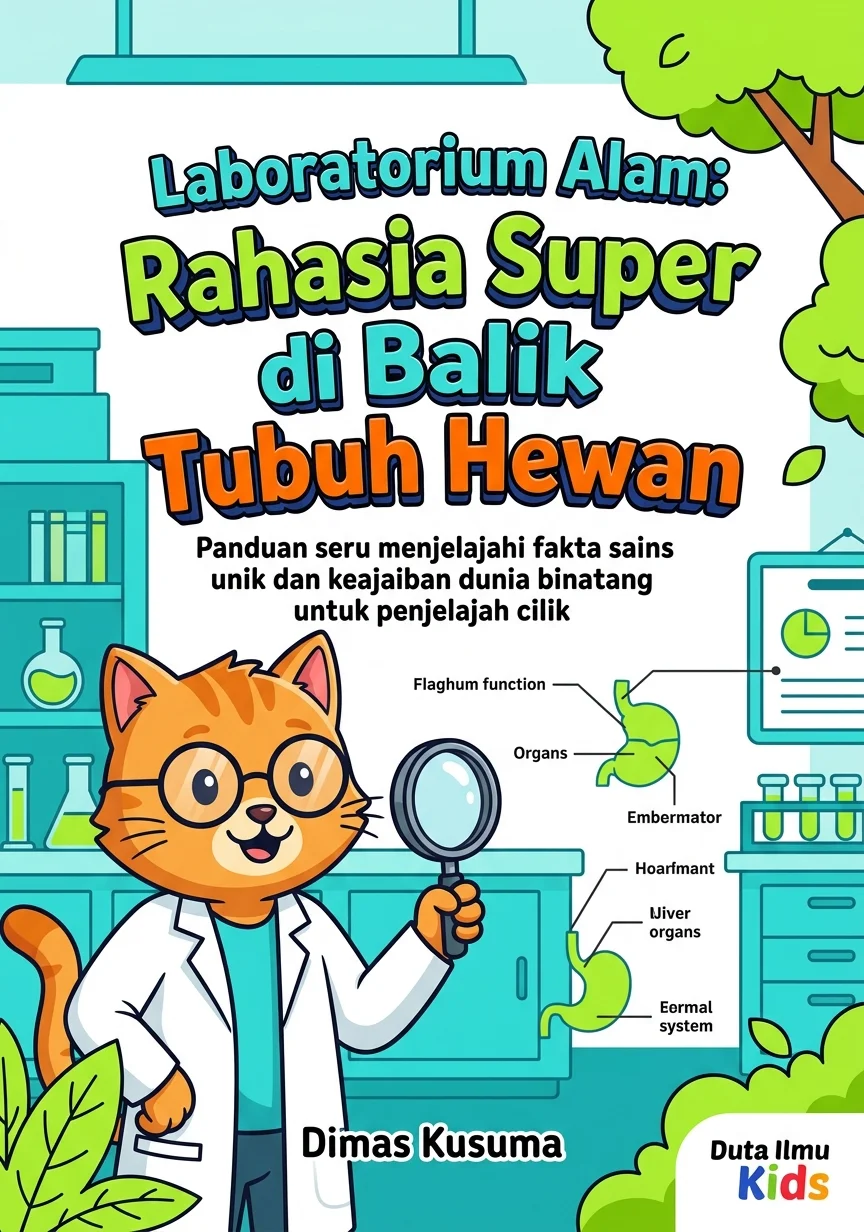 LABORATORIUM ALAM: RAHASIA SUPER DI BALIK TUBUH HEWAN - Panduan seru menjelajahi fakta sains unik dan keajaiban dunia binatang untuk penjelajah cilik