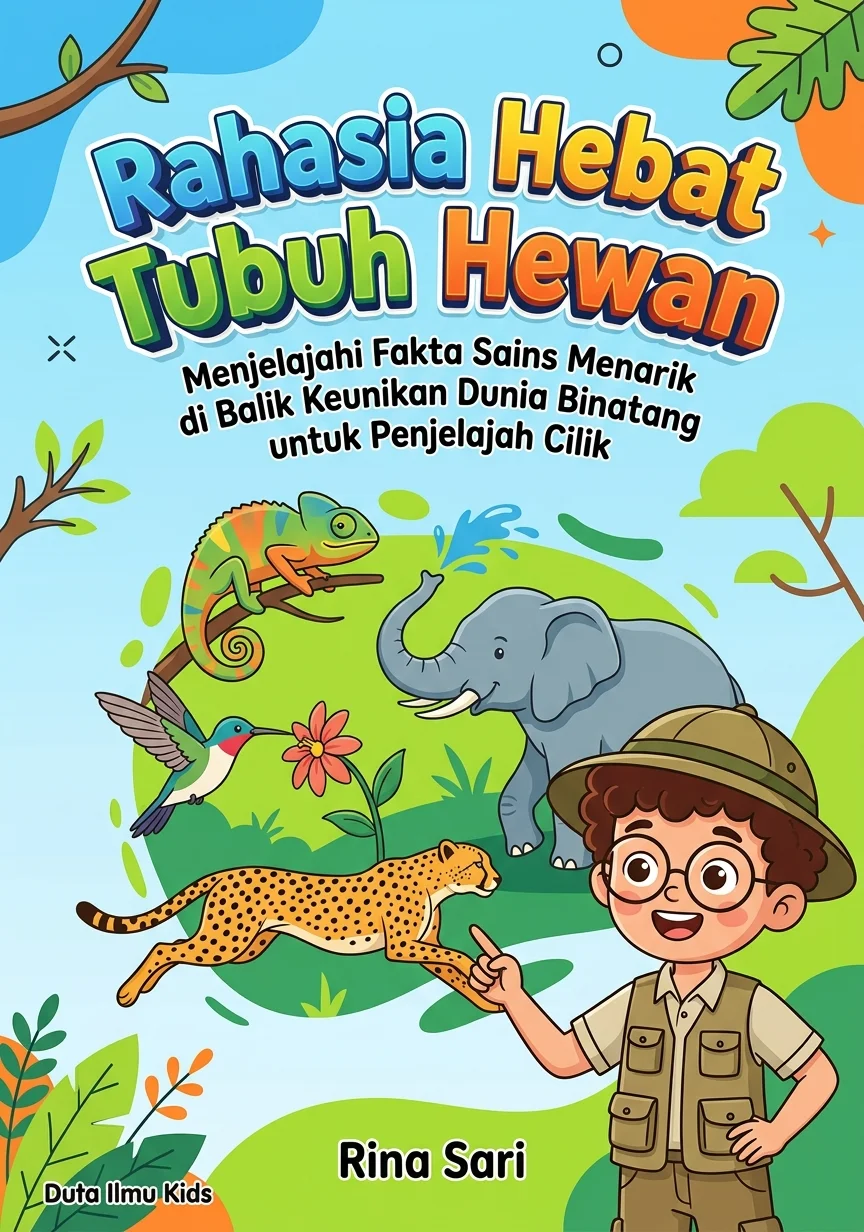 RAHASIA HEBAT TUBUH HEWAN - Menjelajahi Fakta Sains Menarik di Balik Keunikan Dunia Binatang untuk Penjelajah Cilik