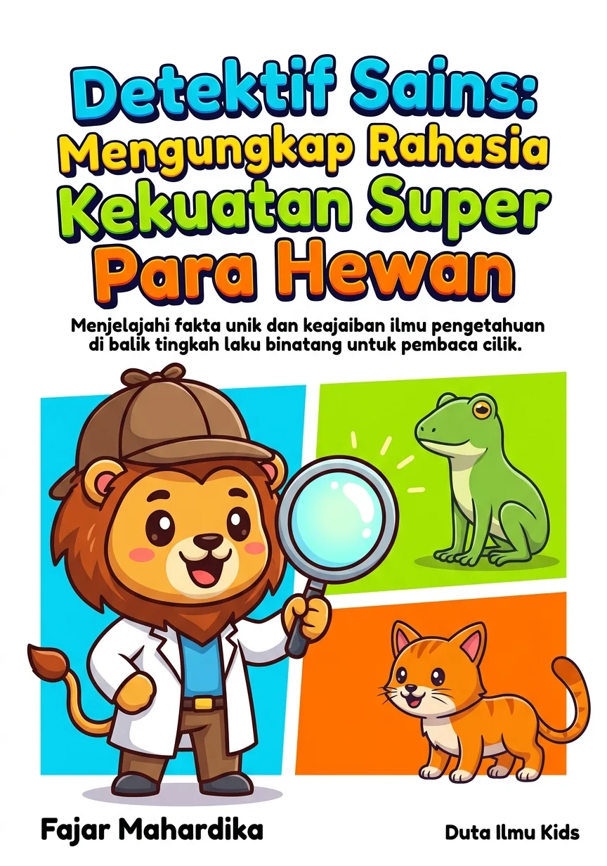 DETEKTIF SAINS: MENGUNGKAP RAHASIA KEKUATAN SUPER PARA HEWAN - Menjelajahi fakta unik dan keajaiban ilmu pengetahuan di balik tingkah laku binatang untuk pembaca cilik