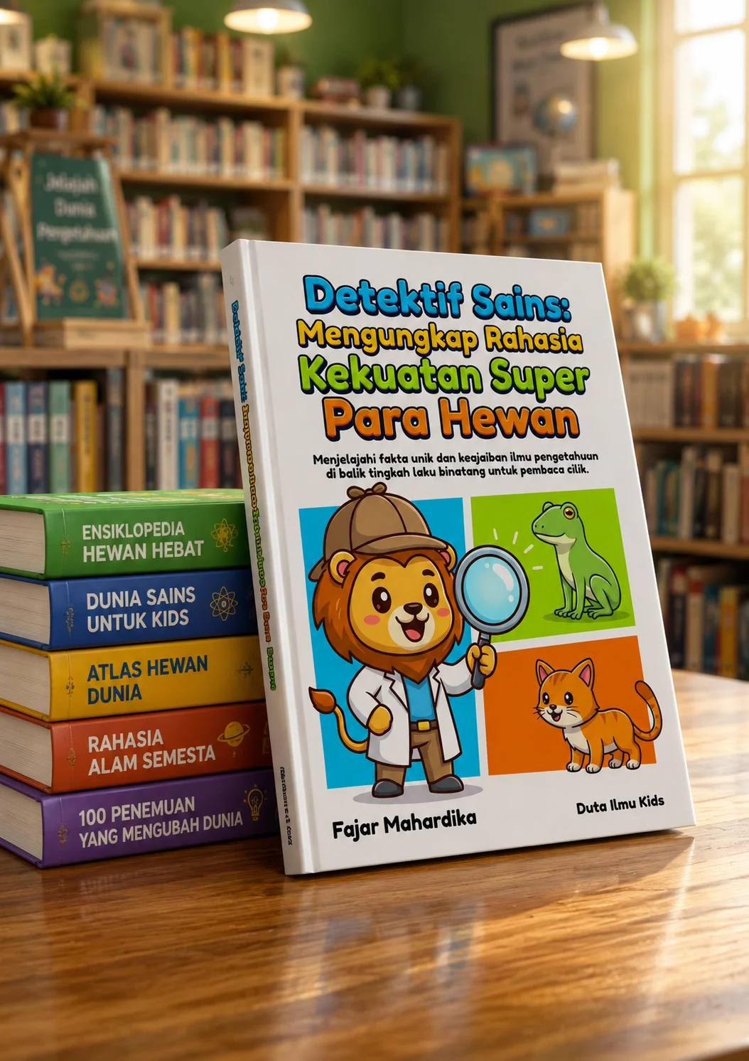 DETEKTIF SAINS: MENGUNGKAP RAHASIA KEKUATAN SUPER PARA HEWAN - Menjelajahi fakta unik dan keajaiban ilmu pengetahuan di balik tingkah laku binatang untuk pembaca cilik preview 3