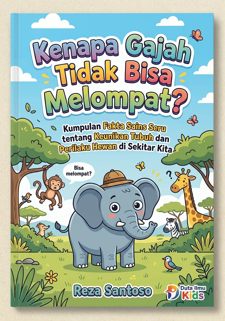 KENAPA GAJAH TIDAK BISA MELOMPAT? - Kumpulan Fakta Sains Seru tentang Keunikan Tubuh dan Perilaku Hewan di Sekitar Kita