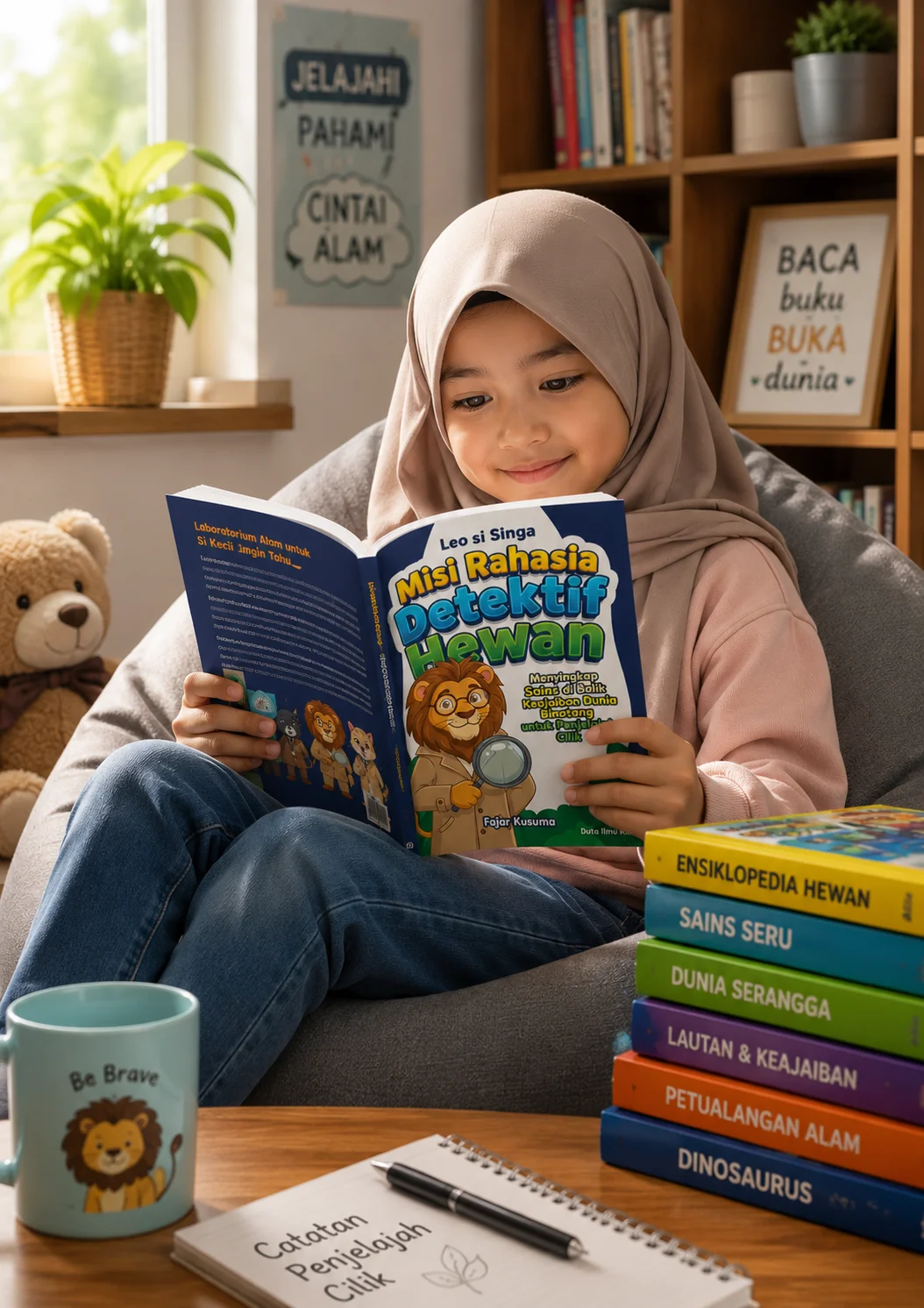 MISI RAHASIA DETEKTIF HEWAN - Menyingkap Sains di Balik Keajaiban Dunia Binatang untuk Penjelajah Cilik preview 2