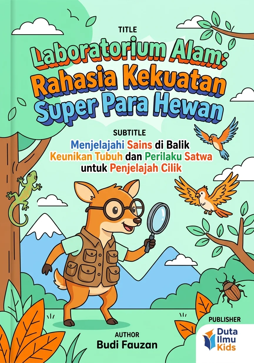 LABORATORIUM ALAM: RAHASIA KEKUATAN SUPER PARA HEWAN - Menjelajahi Sains di Balik Keunikan Tubuh dan Perilaku Satwa untuk Penjelajah Cilik