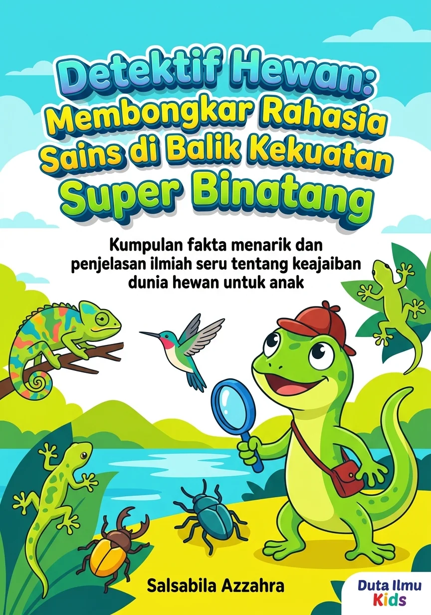 DETEKTIF HEWAN: MEMBONGKAR RAHASIA SAINS DI BALIK KEKUATAN SUPER BINATANG - Kumpulan fakta menarik dan penjelasan ilmiah seru tentang keajaiban dunia hewan untuk anak