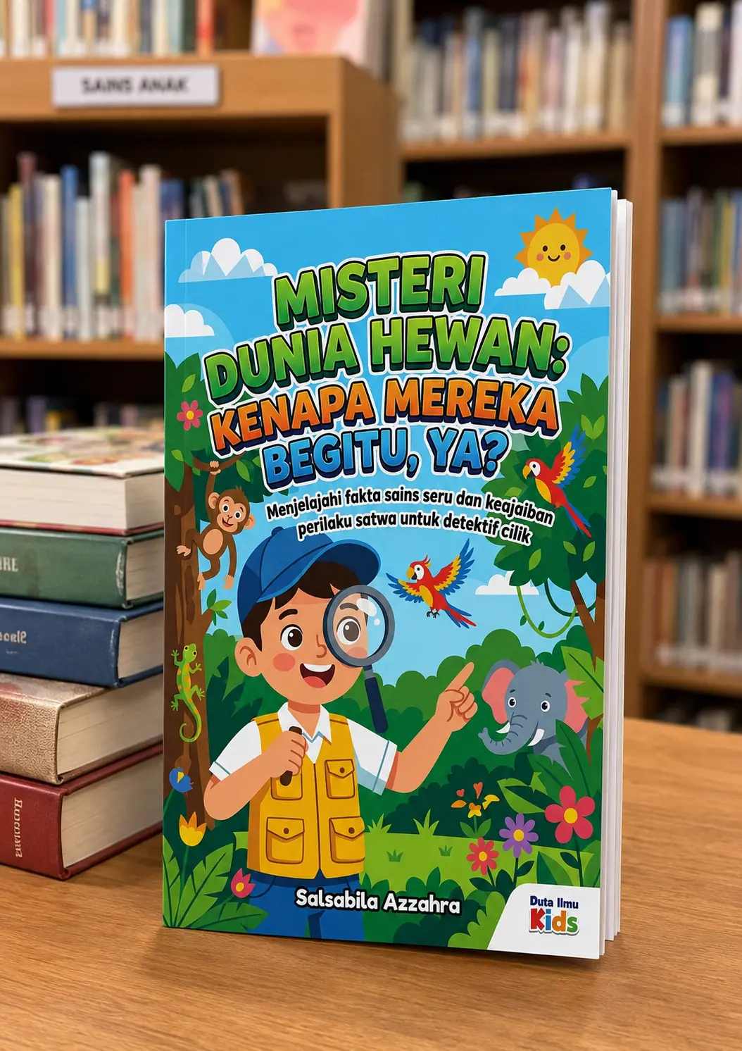 MISTERI DUNIA HEWAN: KENAPA MEREKA BEGITU, YA? - Menjelajahi fakta sains seru dan keajaiban perilaku satwa untuk detektif cilik preview 3
