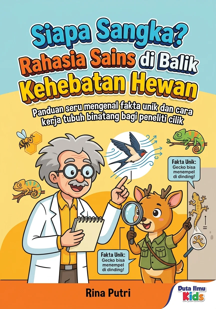 SIAPA SANGKA? RAHASIA SAINS DI BALIK KEHEBATAN HEWAN - Panduan seru mengenal fakta unik dan cara kerja tubuh binatang bagi peneliti cilik