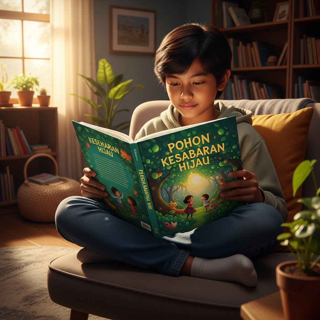 POHON KESABARAN HIJAU Menunggu Dengan Ikhlas preview 2