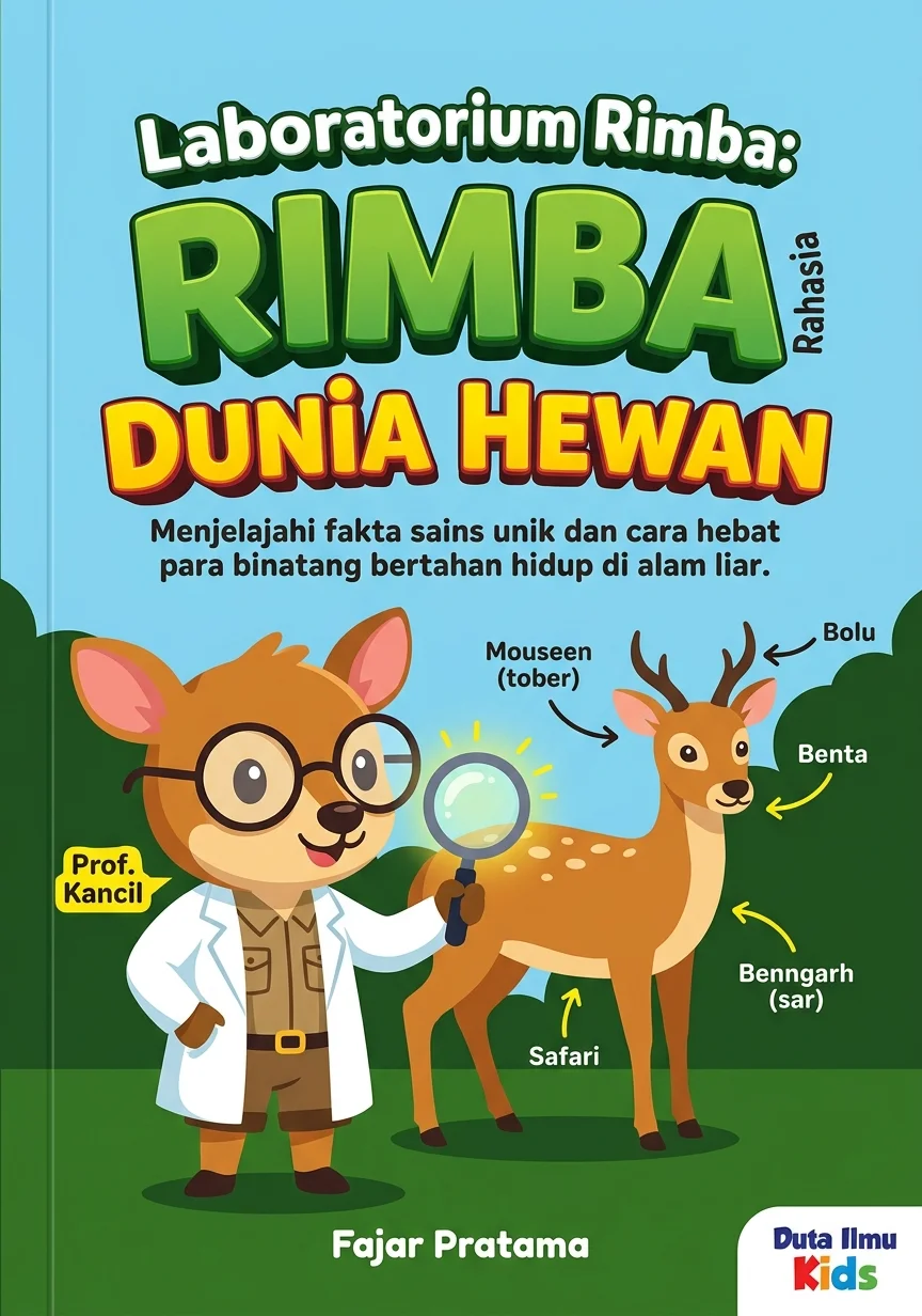 LABORATORIUM RIMBA: RAHASIA AJAIB DI BALIK DUNIA HEWAN - Menjelajahi fakta sains unik dan cara hebat para binatang bertahan hidup di alam liar