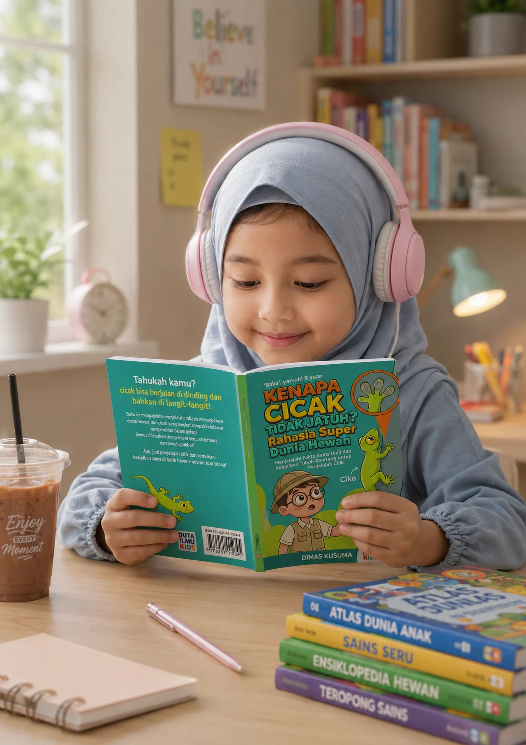 KENAPA CICAK TIDAK JATUH? RAHASIA SUPER DUNIA HEWAN - Menjelajahi Fakta Sains Unik dan Keajaiban Tubuh Binatang untuk Penjelajah Cilik preview 4