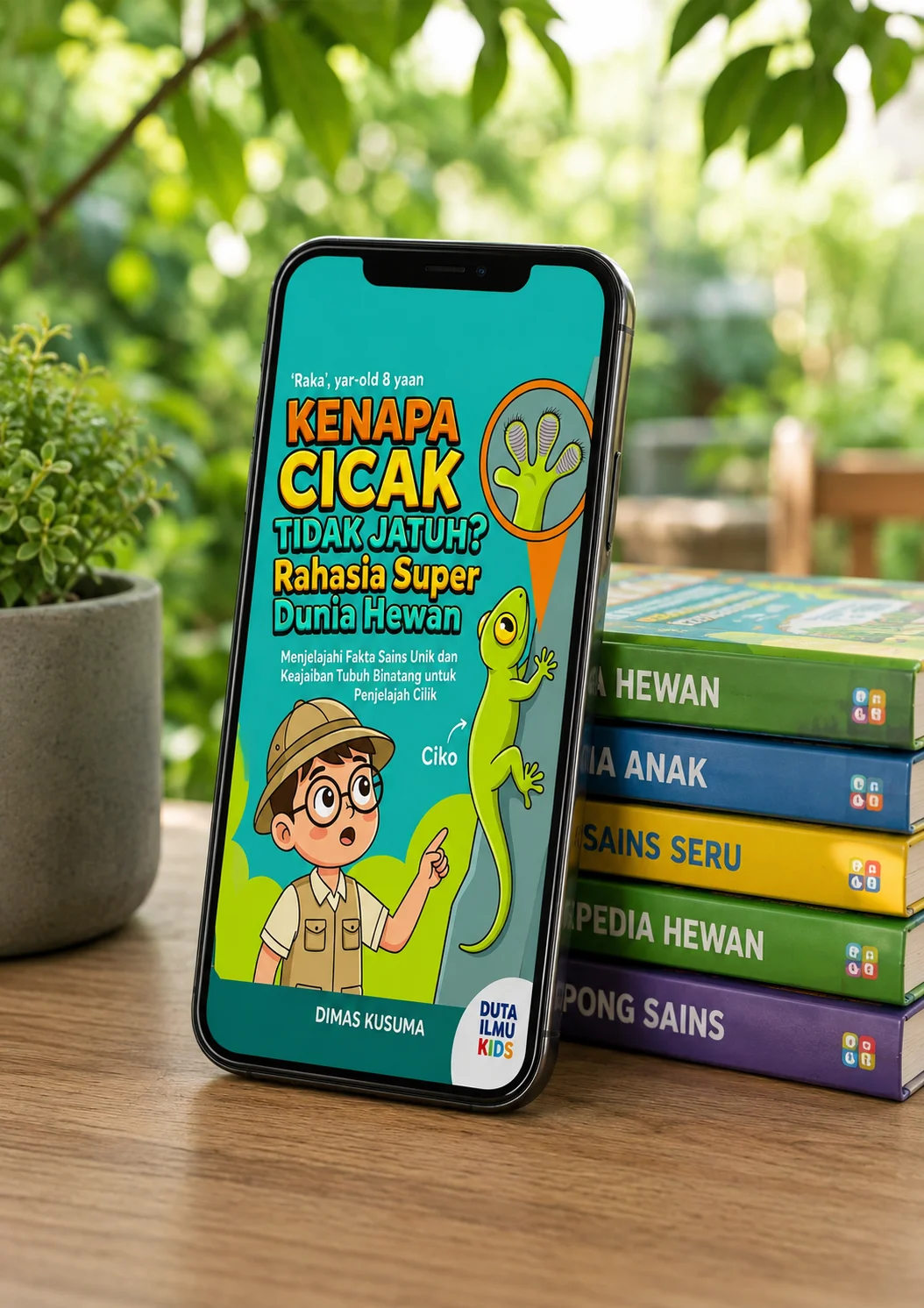 KENAPA CICAK TIDAK JATUH? RAHASIA SUPER DUNIA HEWAN - Menjelajahi Fakta Sains Unik dan Keajaiban Tubuh Binatang untuk Penjelajah Cilik preview 5