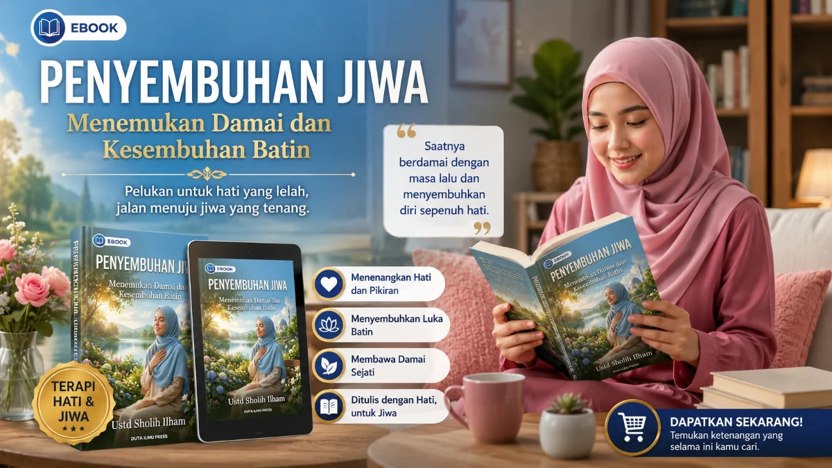 EBOOK PENYEMBUHAN JIWA: PANDUAN SPIRITUAL MENUJU KESEMBUHAN HATI YANG HAKIKI