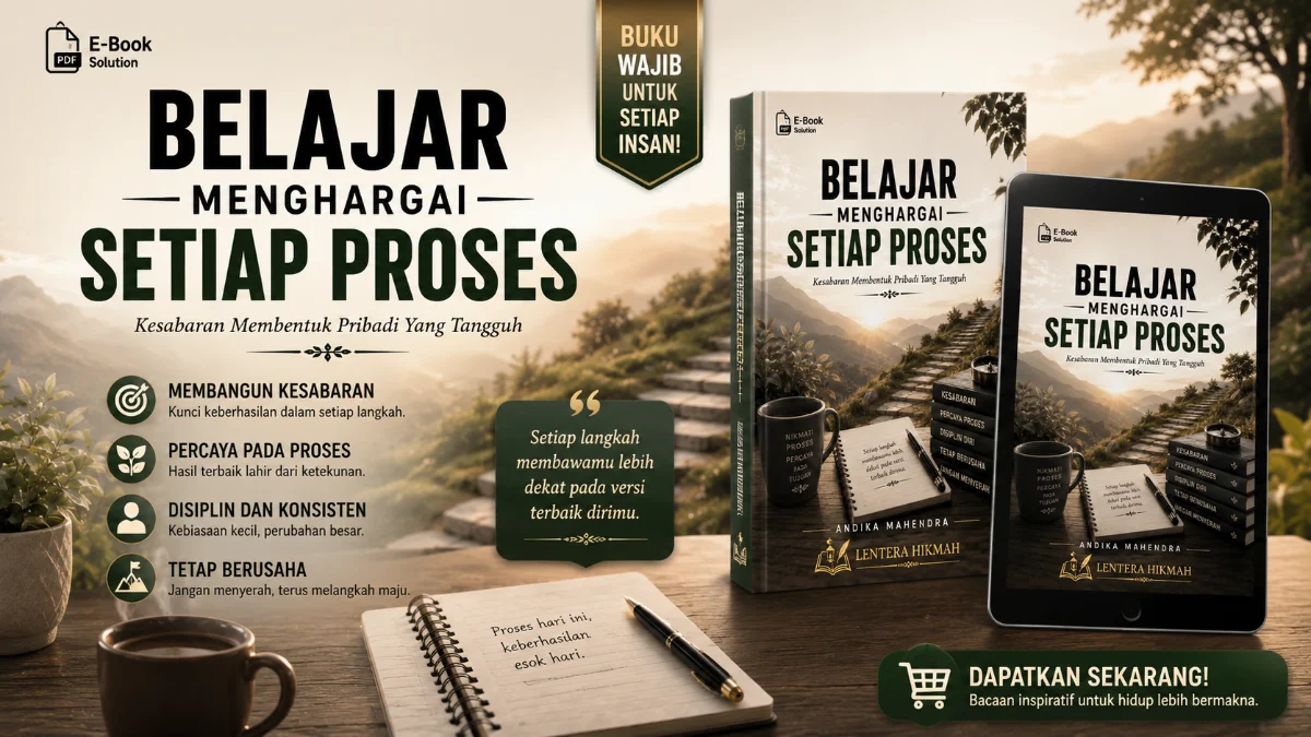 STRATEGI MENGHARGAI LANGKAH KECIL: CARA MENJADI PRIBADI TANGGUH LEWAT PROSES