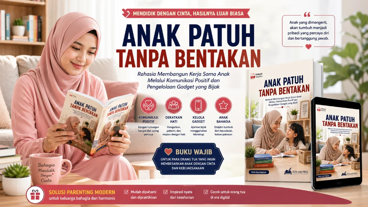 RAHASIA MENDIDIK ANAK PATUH TANPA BENTAKAN: PANDUAN KOMUNIKASI POSITIF