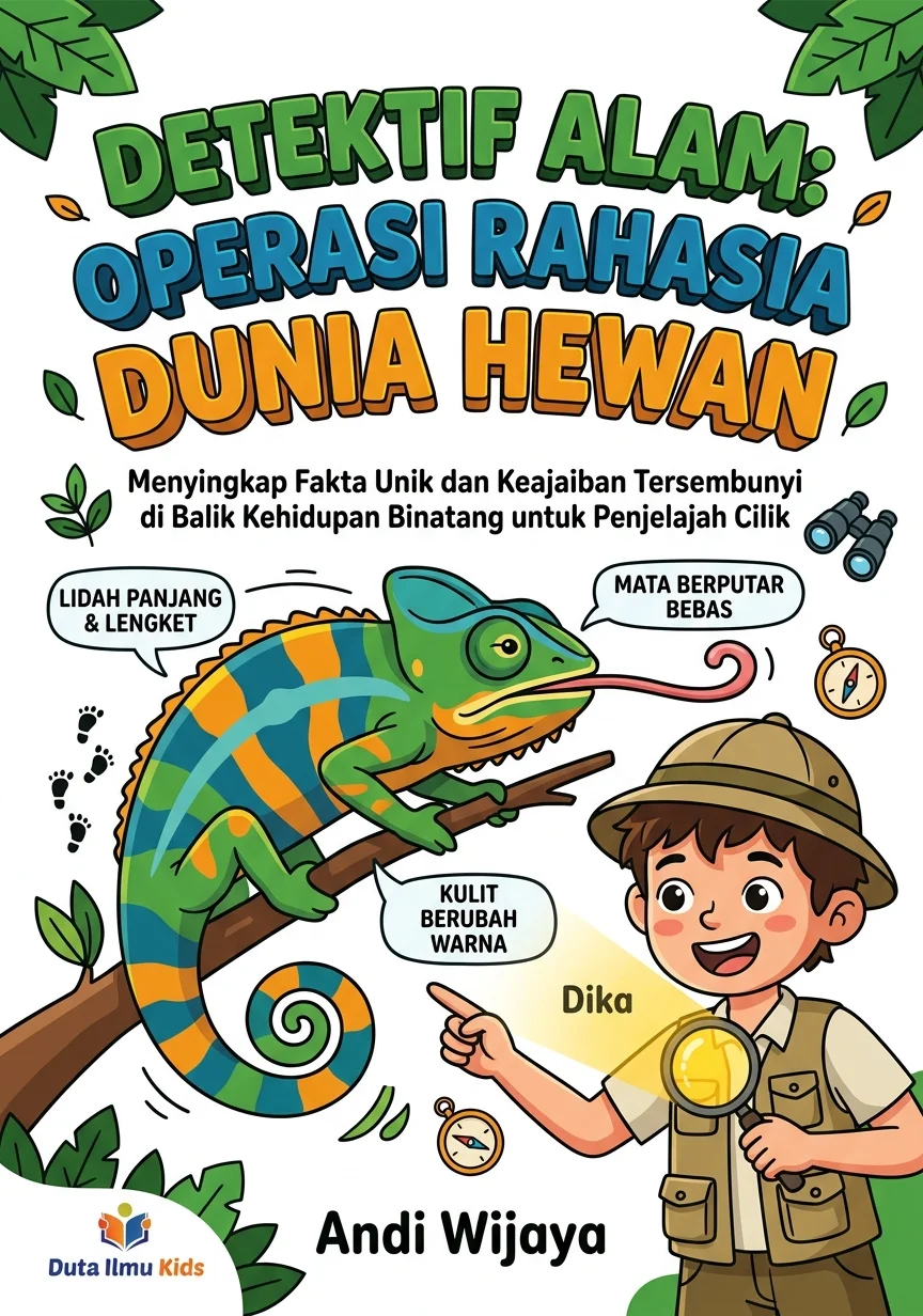 DETEKTIF ALAM: OPERASI RAHASIA DUNIA HEWAN - Menyingkap Fakta Unik dan Keajaiban Tersembunyi Di Balik Kehidupan Binatang Untuk Penjelajah Cilik