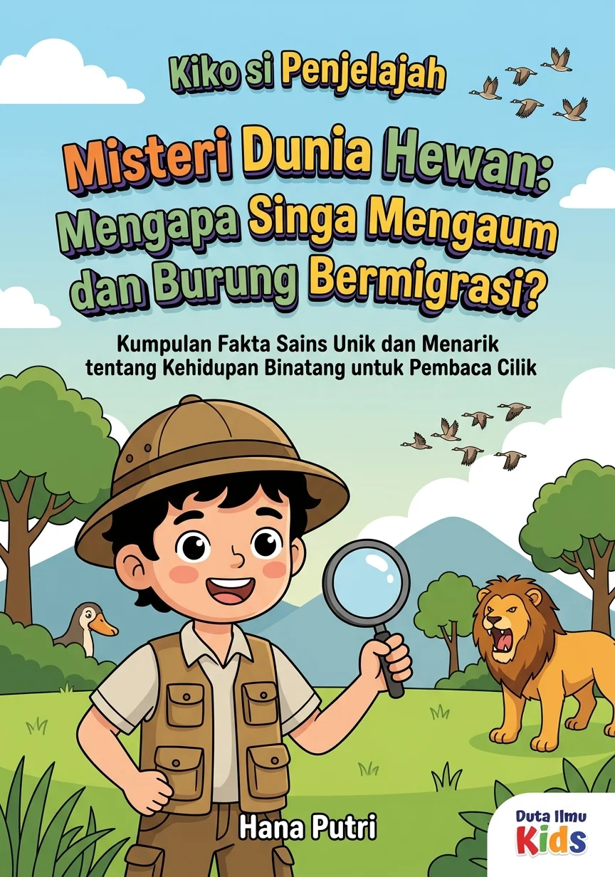 MISTERI DUNIA HEWAN: MENGAPA SINGA MENGAUM DAN BURUNG BERMIGRASI? - Kumpulan Fakta Sains Unik dan Menarik Tentang Kehidupan Binatang Untuk Pembaca Cilik