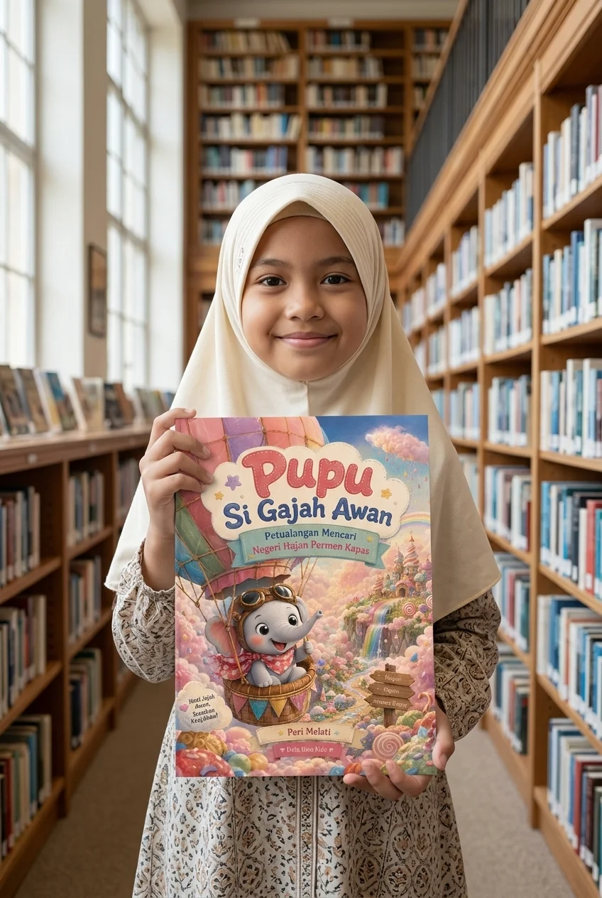 PUPU SI GAJAH AWAN- Petualangan Mencari Negeri Hujan Permen Kapas preview 4