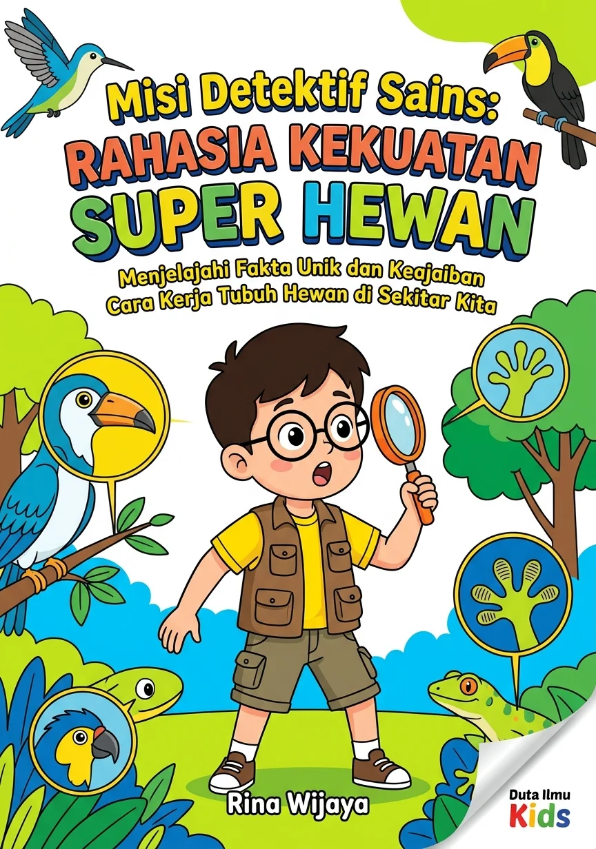 MISI DETEKTIF SAINS: RAHASIA KEKUATAN SUPER HEWAN - Menjelajahi Fakta Unik Dan Keajaiban Cara Kerja Tubuh Hewan Disekitar Kita