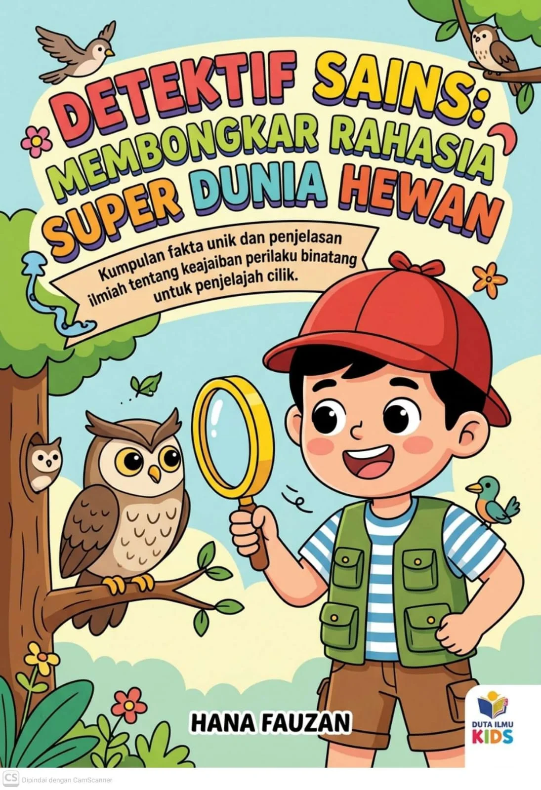 DETEKTIF SAINS: MEMBONGKAR RAHASIA SUPER DUNIA HEWAN - Kumpulan Fakta Unik dan Penjelasan Ilmiah Tentang Keajaiban Perilaku Binatang Untuk Penjelajah Cilik