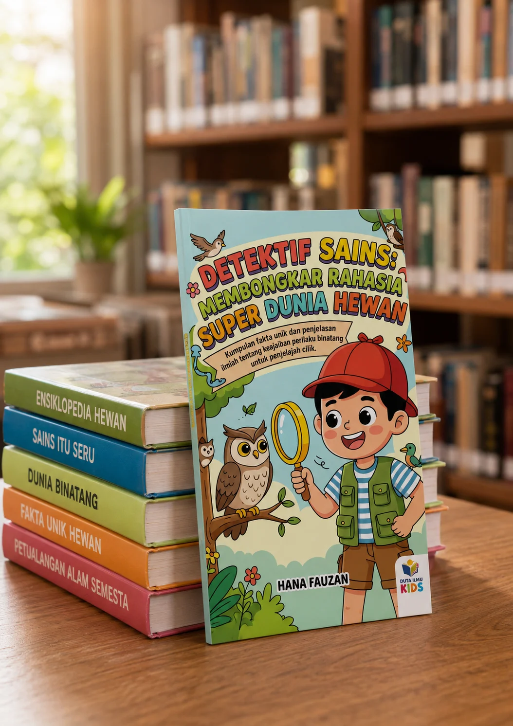 DETEKTIF SAINS: MEMBONGKAR RAHASIA SUPER DUNIA HEWAN - Kumpulan Fakta Unik dan Penjelasan Ilmiah Tentang Keajaiban Perilaku Binatang Untuk Penjelajah Cilik preview 3
