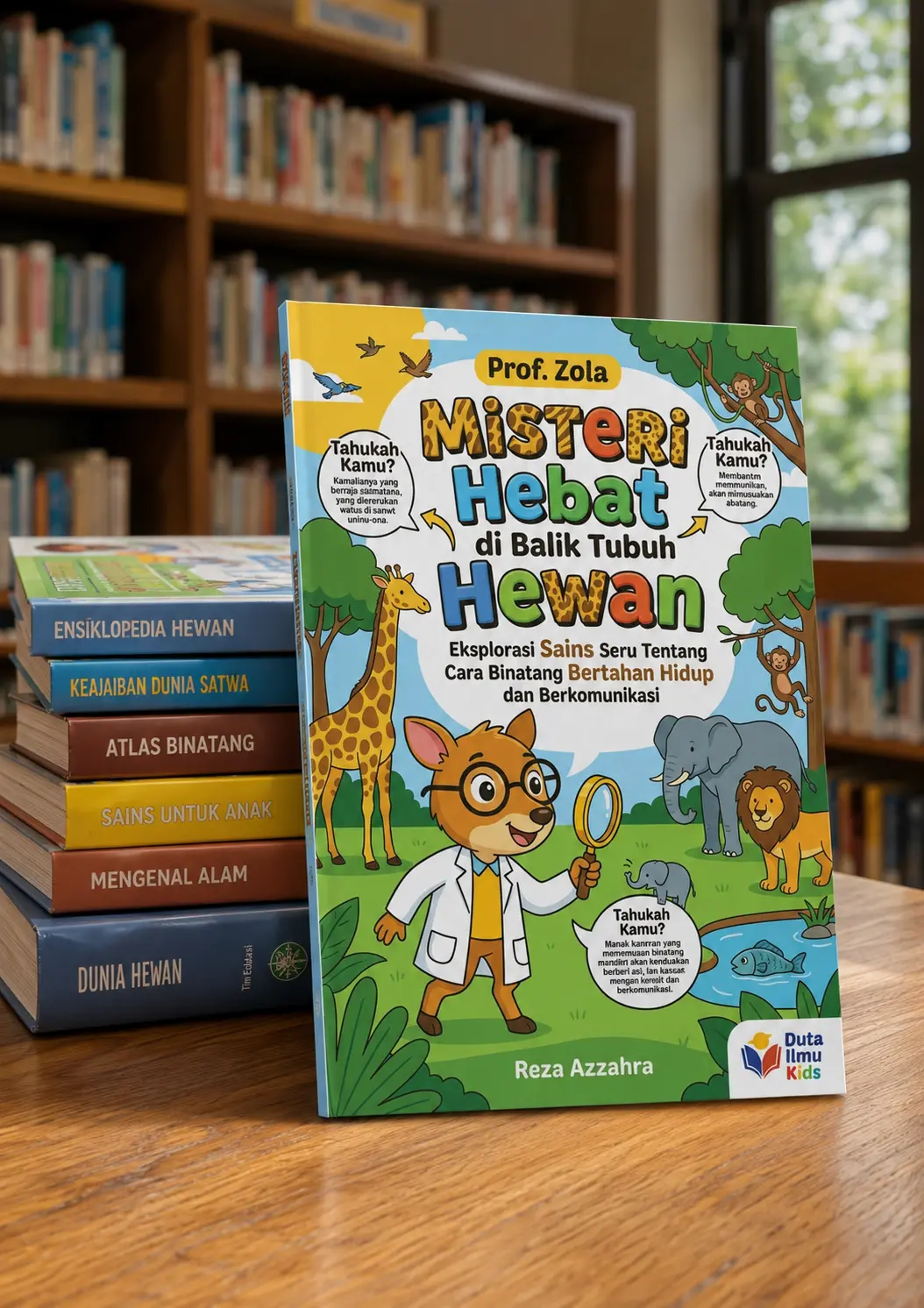 MISTERI HEBAT DI BALIK TUBUH HEWAN - Eksplorasi Sains Seru Tentang Cara Binatang Bertahan Hidup dan Berkomunikasi preview 3