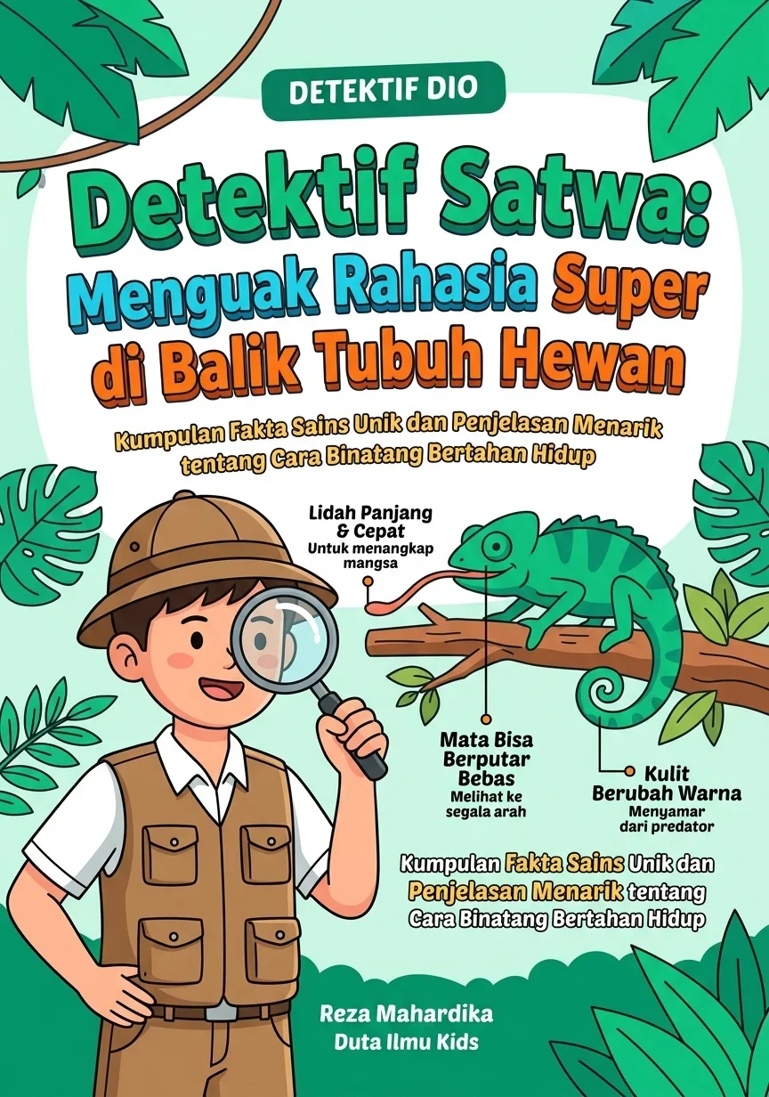 DETEKTIF SATWA: MENGUAK RAHASIA SUPER DI BALIK TUBUH HEWAN -  Kumpulan Fakta Sains Unik dan Penjelasan Menarik Tentang Cara Binatang Bertahan Hidup