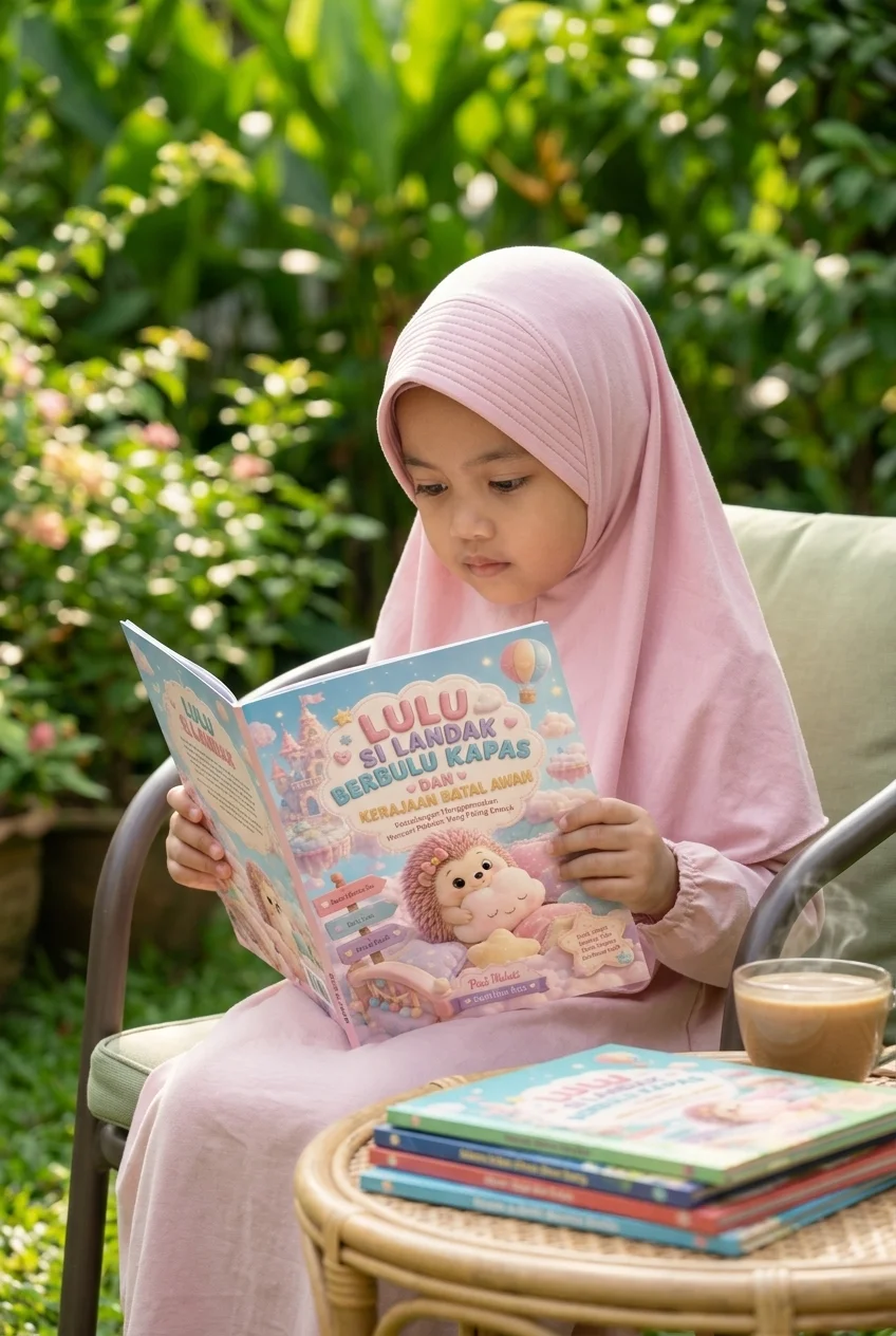 LULU SI LANDAK BERBULU KAPAS DAN KERAJAAN BATAL AWAN-Petualangan Menggemaskan Mencari Pelukan Yang Paling Empuk preview 2