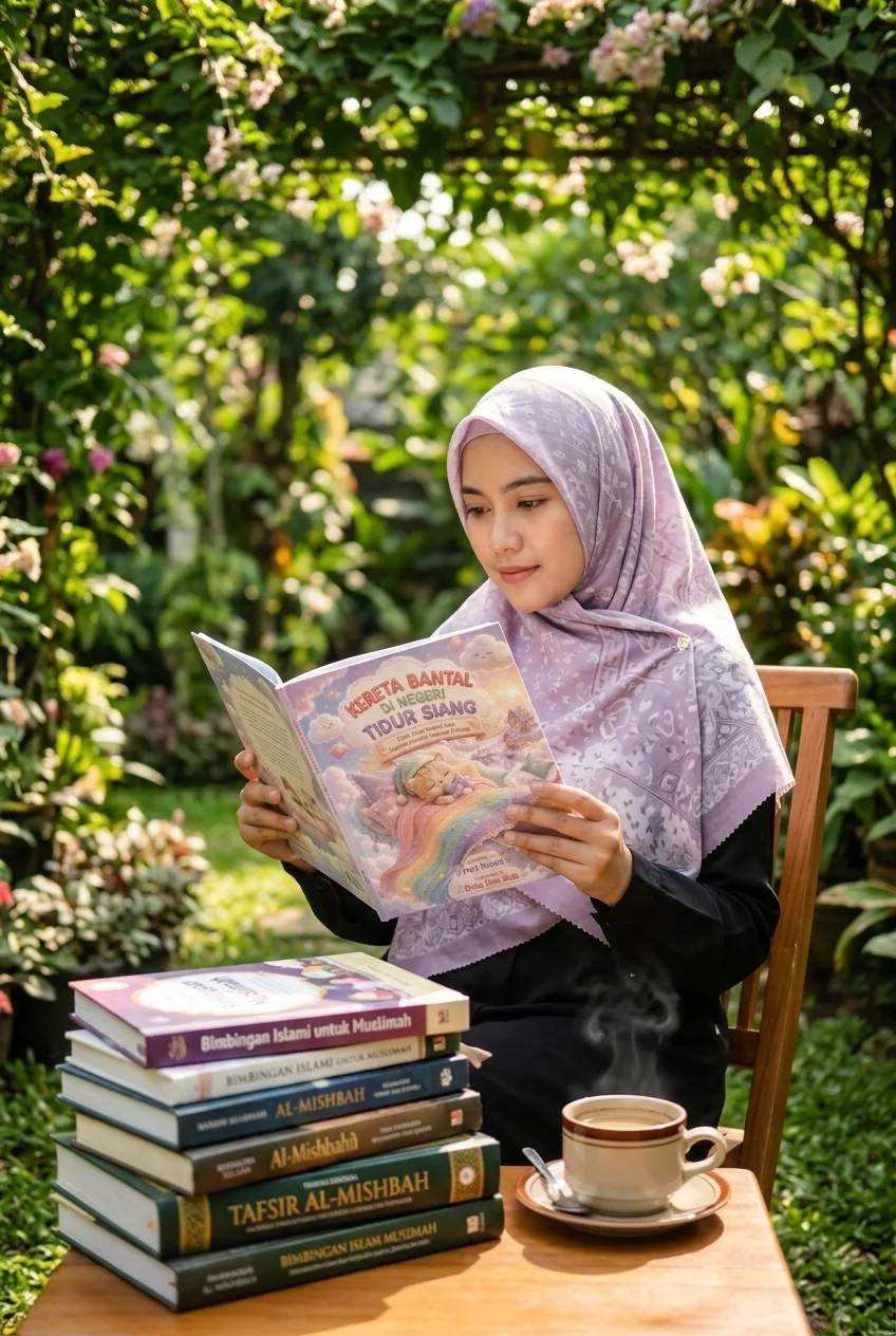 KERETA BANTAL DI NEGERI TIDUR SIANG-Kisah Anak Kucing Dan Rahasia Selimut Terbang Pelangi preview 2