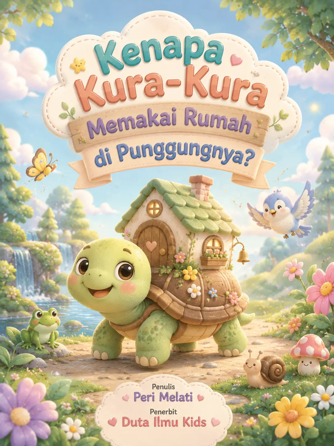 KENAPA KURA-KURA MEMAKAI RUMAH DI PUNGGUNGNYA-Ternyata Bukan Rumah Tapi Ransel Rahasia Berisi Kerupuk Raksasa