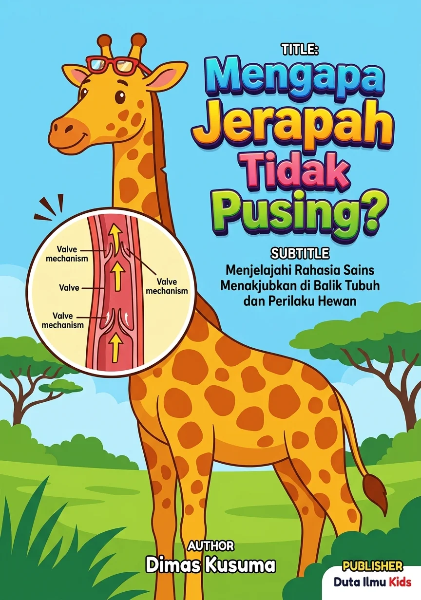 MENGAPA JERAPAH TIDAK PUSING? - Menjelajahi Rahasia Sains Menakjubkan di Balik Tubuh dan Perilaku Hewan