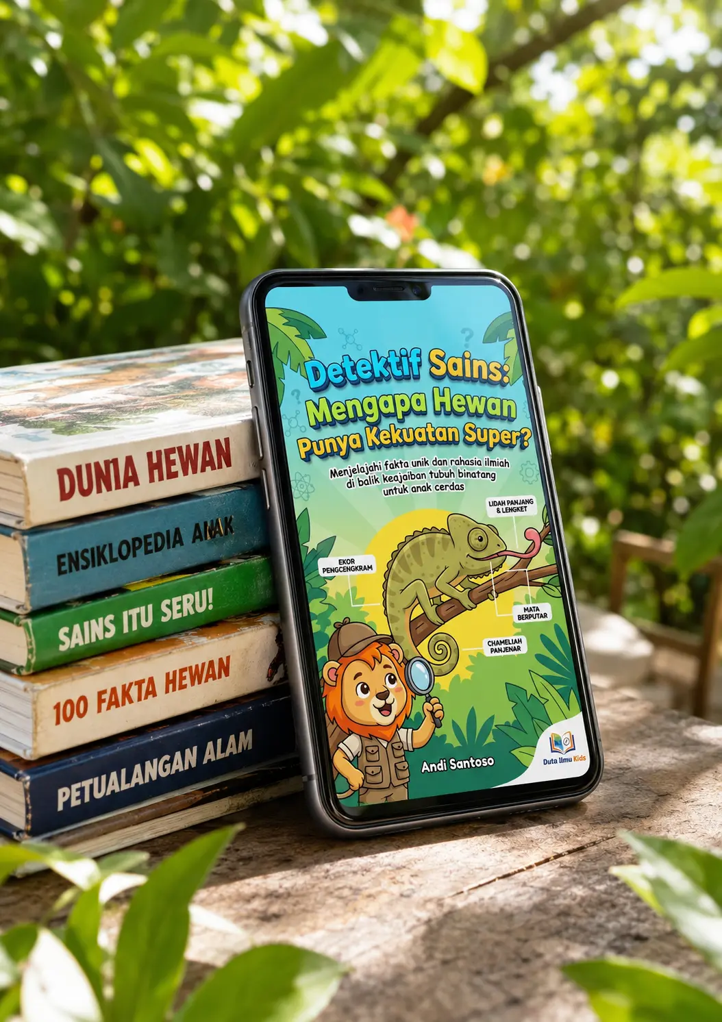 DETEKTIF SAINS: MENGAPA HEWAN PUNYA KEKUATAN SUPER? - Menjelajahi fakta unik dan rahasia ilmiah di balik keajaiban tubuh binatang untuk anak cerdas preview 5