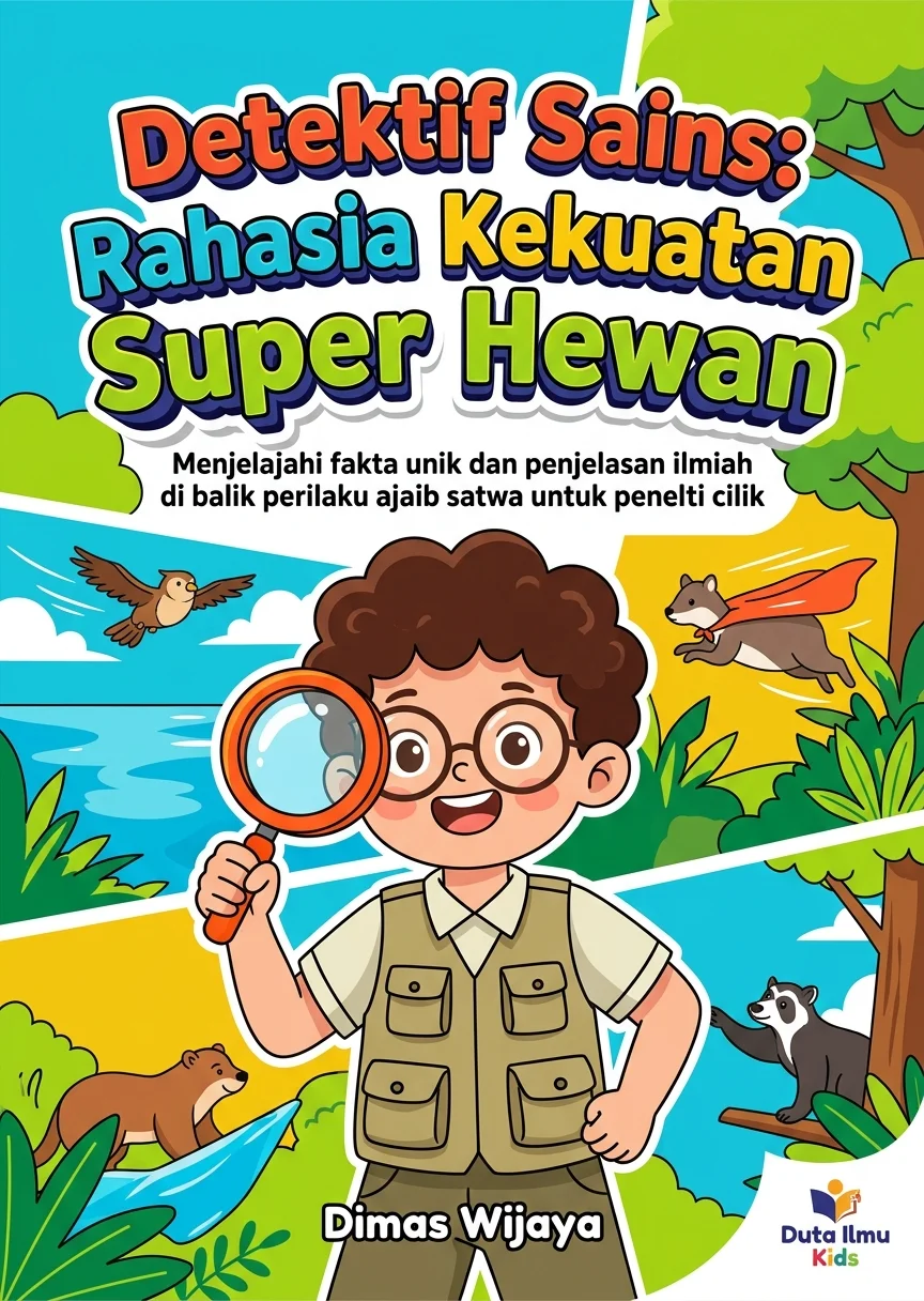 DETEKTIF SAINS: RAHASIA KEKUATAN SUPER HEWAN - Menjelajahi fakta unik dan penjelasan ilmiah di balik perilaku ajaib satwa untuk peneliti cilik