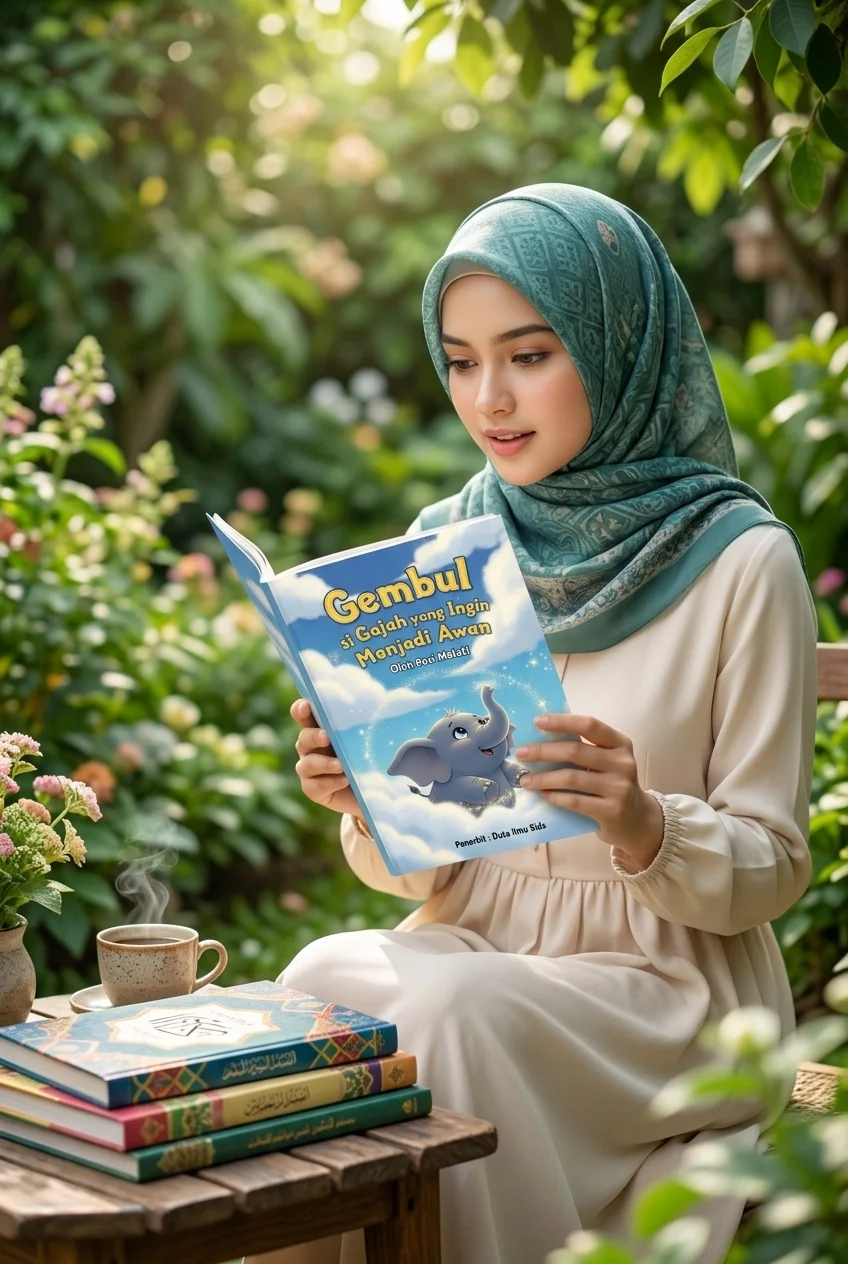 GEMBUL SI GAJAH YANG INGIN MENJADI AWAN-Petualangan Lucu Mencari Serbuk Kapas Ajaib di Puncak Gunung Pelangi preview 2