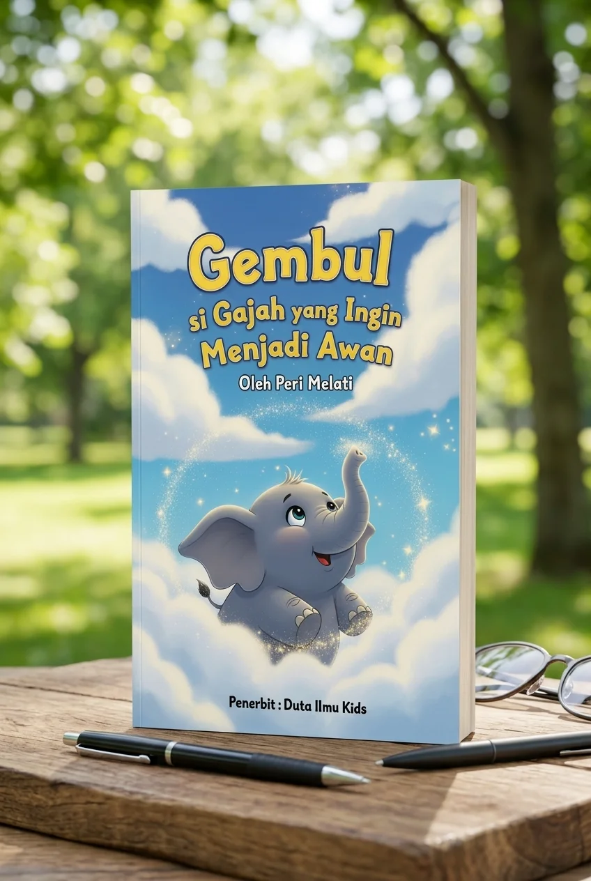 GEMBUL SI GAJAH YANG INGIN MENJADI AWAN-Petualangan Lucu Mencari Serbuk Kapas Ajaib di Puncak Gunung Pelangi preview 5