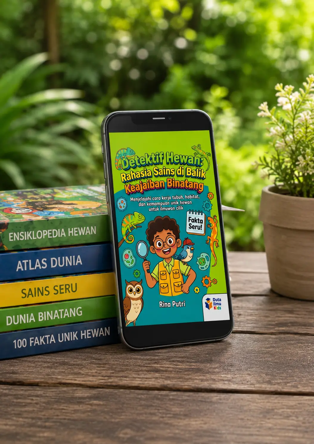 DETEKTIF HEWAN: RAHASIA SAINS DI BALIK KEAJAIBAN BINATANG - Menjelajahi Cara Kerja Tubuh, Habitat, dan Kemampuan Unik Hewan Untuk Ilmuan Cilik preview 3