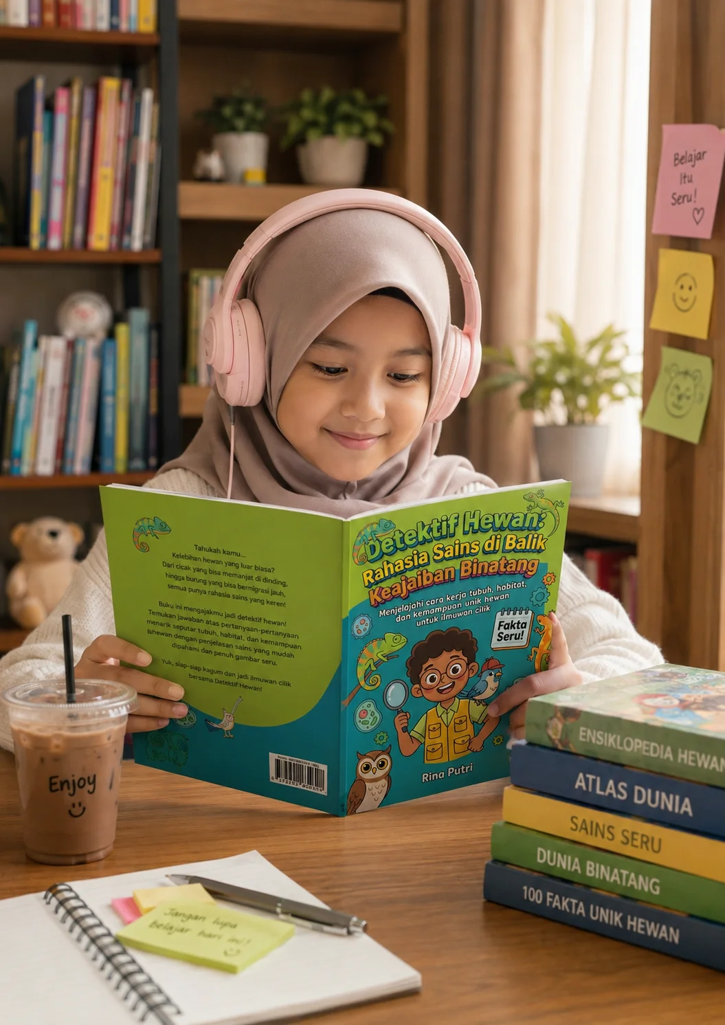 DETEKTIF HEWAN: RAHASIA SAINS DI BALIK KEAJAIBAN BINATANG - Menjelajahi Cara Kerja Tubuh, Habitat, dan Kemampuan Unik Hewan Untuk Ilmuan Cilik preview 4
