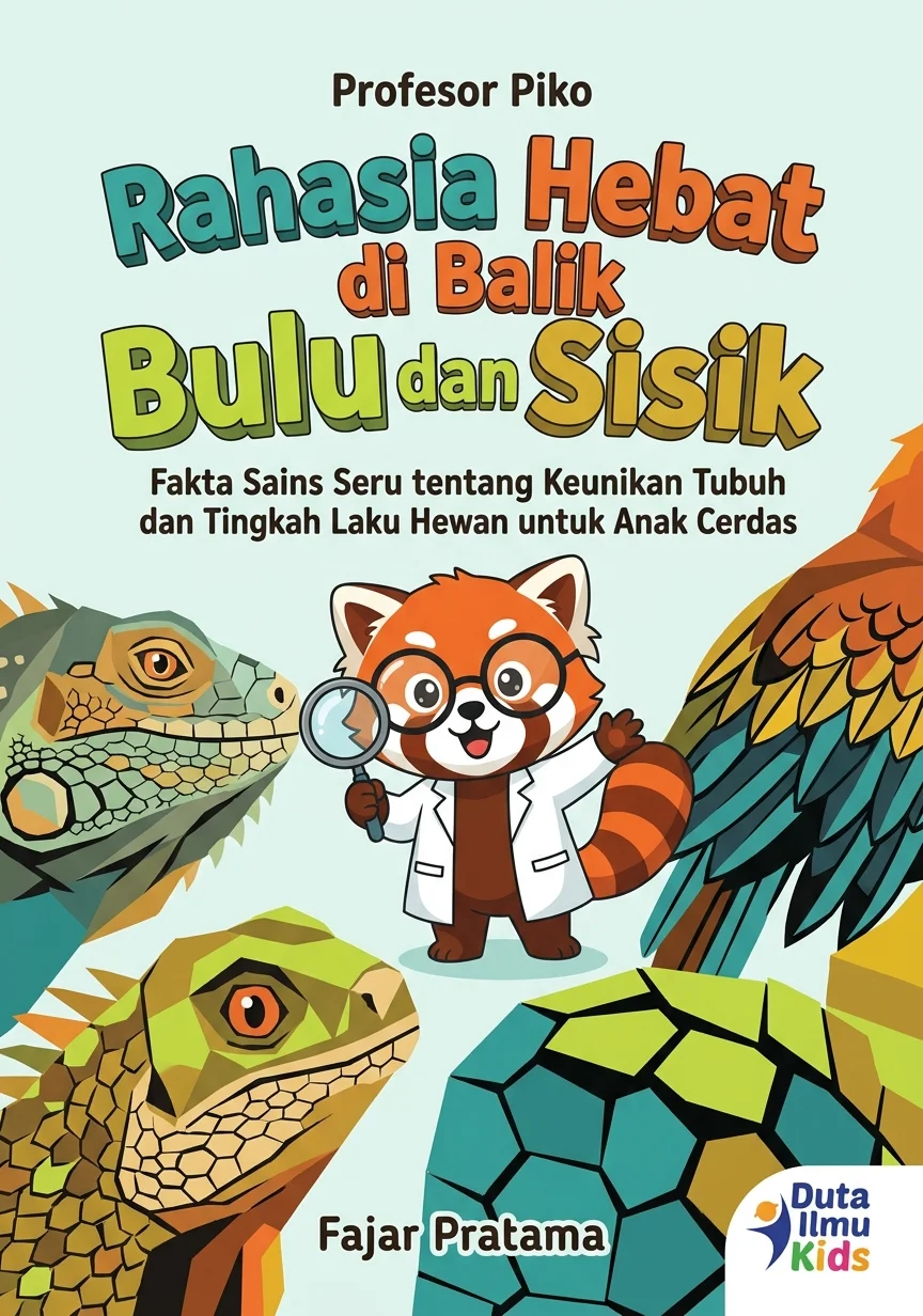 RAHASIA HEBAT DI BALIK BULU DAN SISIK - Fakta Sains Seru tentang Keunikan Tubuh dan Tingkah Laku Hewan untuk Anak Cerdas