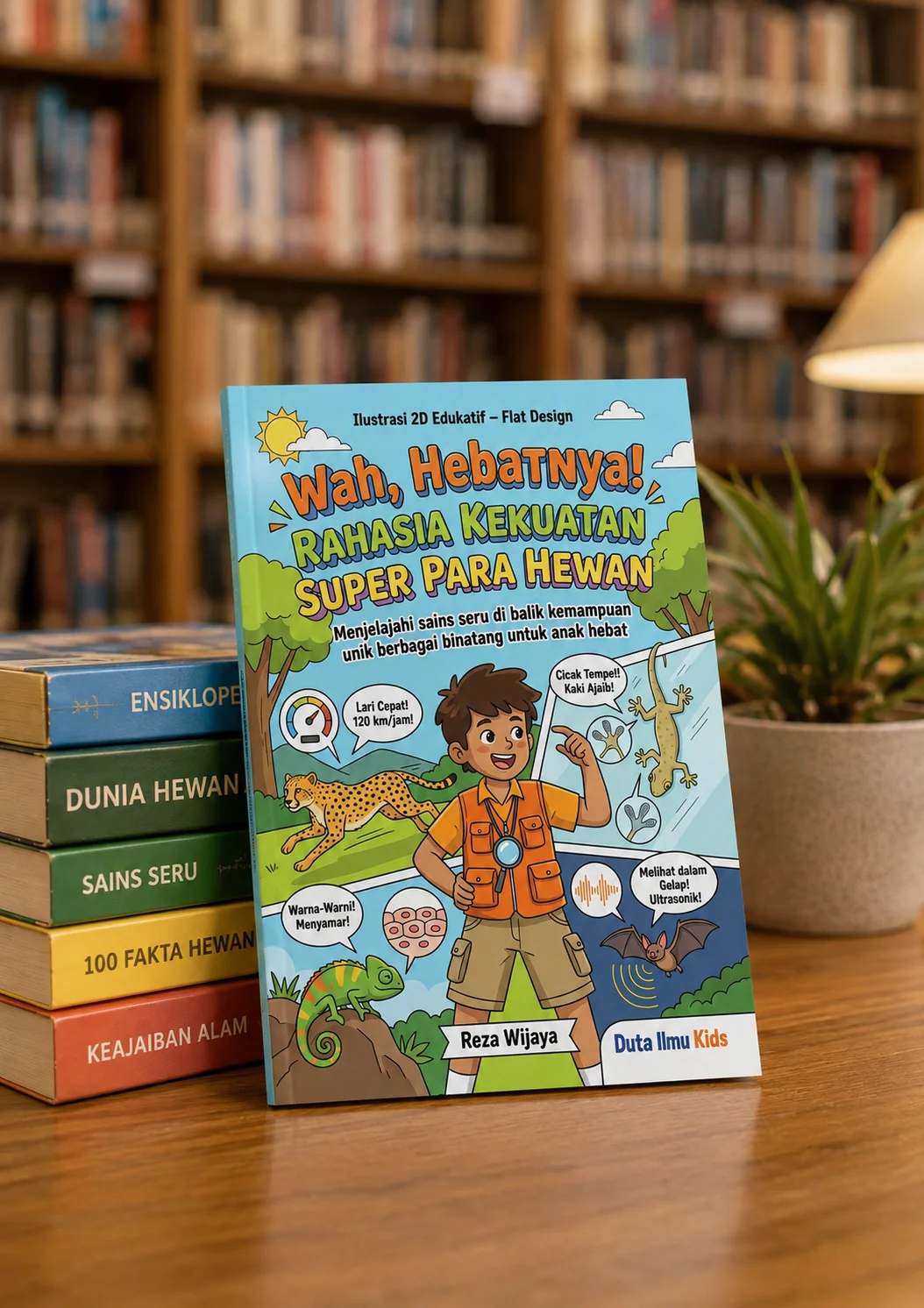 WAH, HEBATNYA! RAHASIA KEKUATAN SUPER PARA HEWAN - Menjelajahi sains seru di balik kemampuan unik berbagai binatang untuk anak hebat preview 3