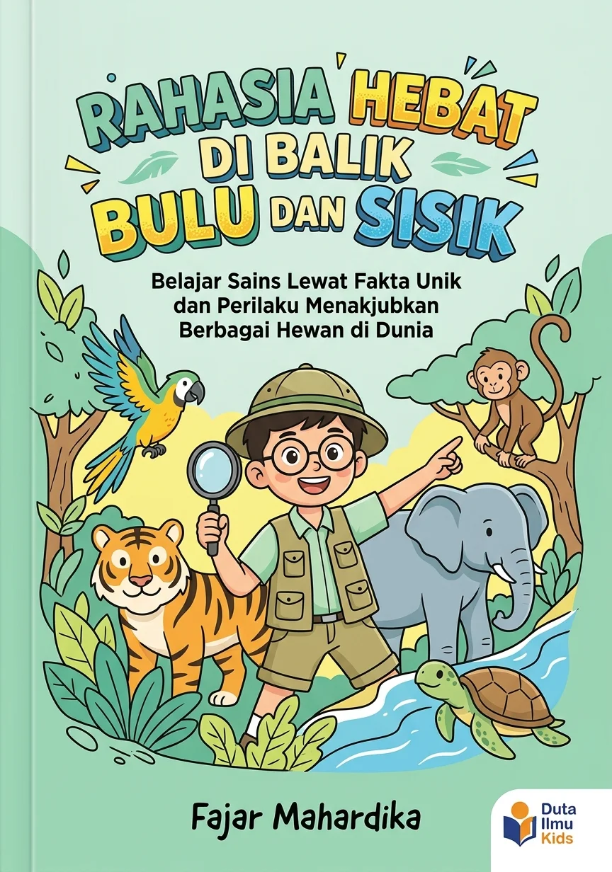 RAHASIA HEBAT DI BALIK BULU DAN SISIK - Belajar Sains Lewat Fakta Unik dan Perilaku Menakjubkan Berbagai Hewan di Dunia