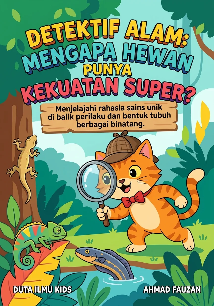 DETEKTIF ALAM: MENGAPA HEWAN PUNYA KEKUATAN SUPER? - Menjelajahi rahasia sains unik di balik perilaku dan bentuk tubuh berbagai binatang
