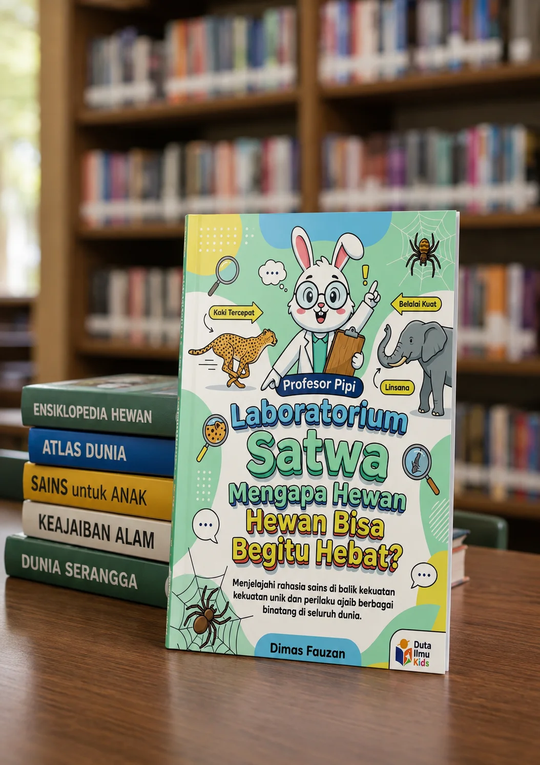 LABORATORIUM SATWA: MENGAPA HEWAN BISA BEGITU HEBAT? - Menjelajahi rahasia sains di balik kekuatan unik dan perilaku ajaib berbagai binatang di seluruh dunia preview 3
