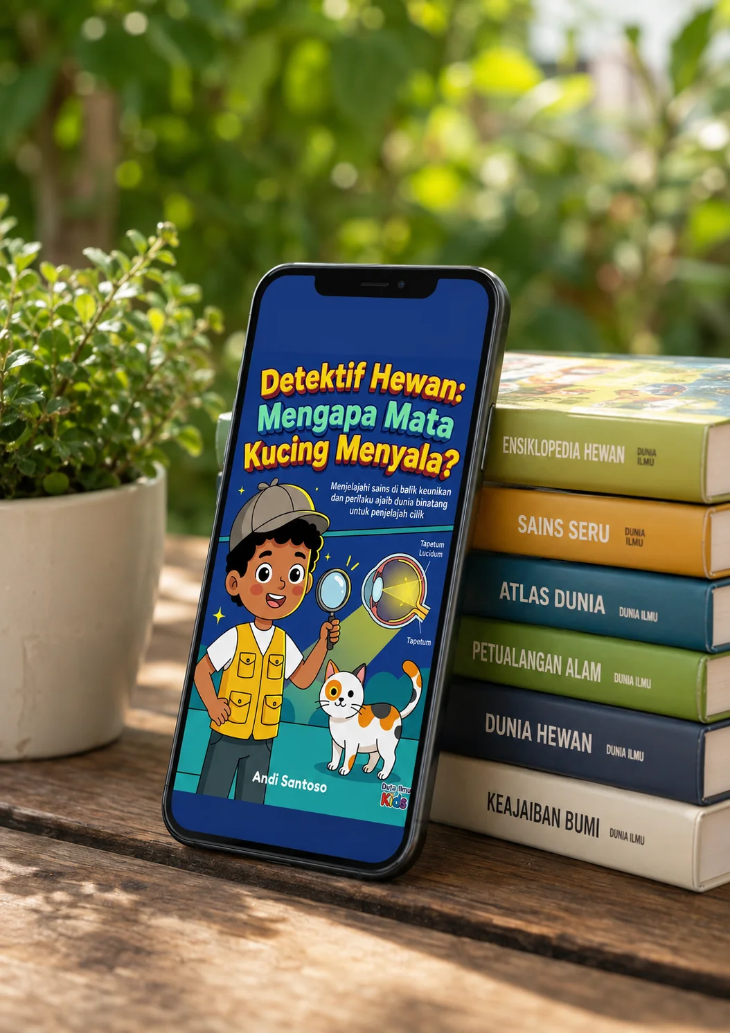 DETEKTIF HEWAN: MENGAPA MATA KUCING MENYALA? - Menjelajahi sains di balik keunikan dan perilaku ajaib dunia binatang untuk penjelajah cilik preview 5