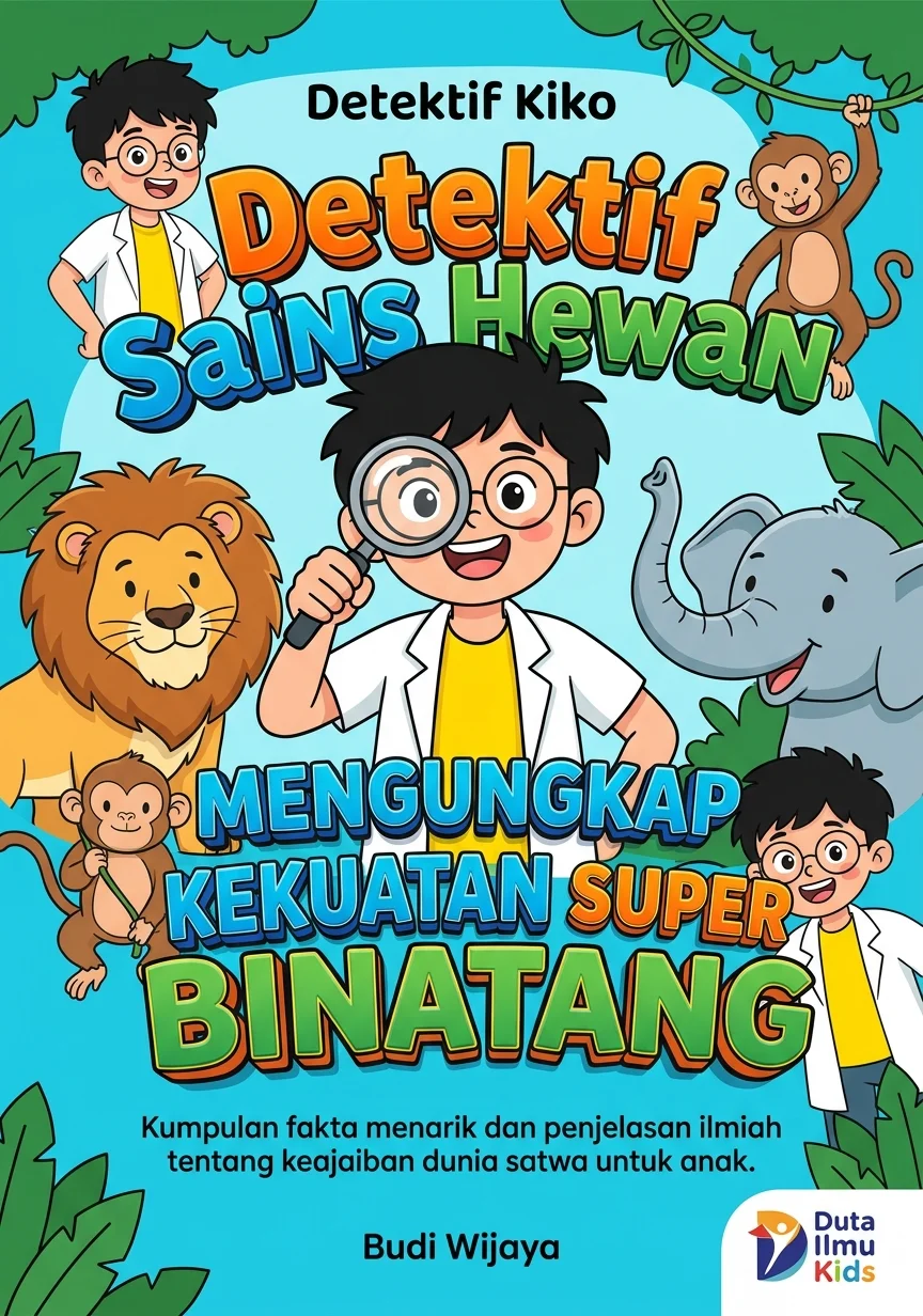 DETEKTIF SAINS HEWAN: MENGUNGKAP RAHASIA KEKUATAN SUPER BINATANG - Kumpulan fakta menarik dan penjelasan ilmiah tentang keajaiban dunia satwa untuk anak
