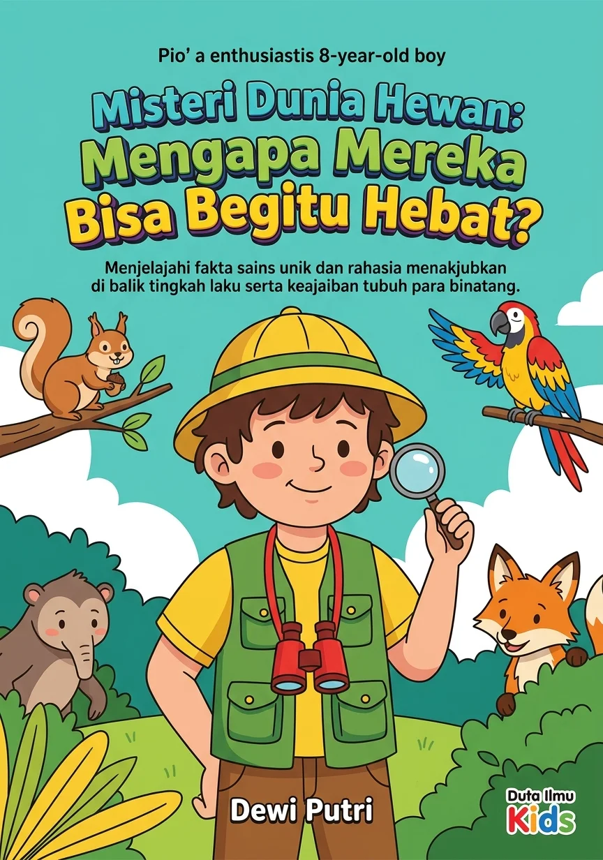 MISTERI DUNIA HEWAN: MENGAPA MEREKA BISA BEGITU HEBAT? - Menjelajahi fakta sains unik dan rahasia menakjubkan di balik tingkah laku serta keajaiban tubuh para binatang