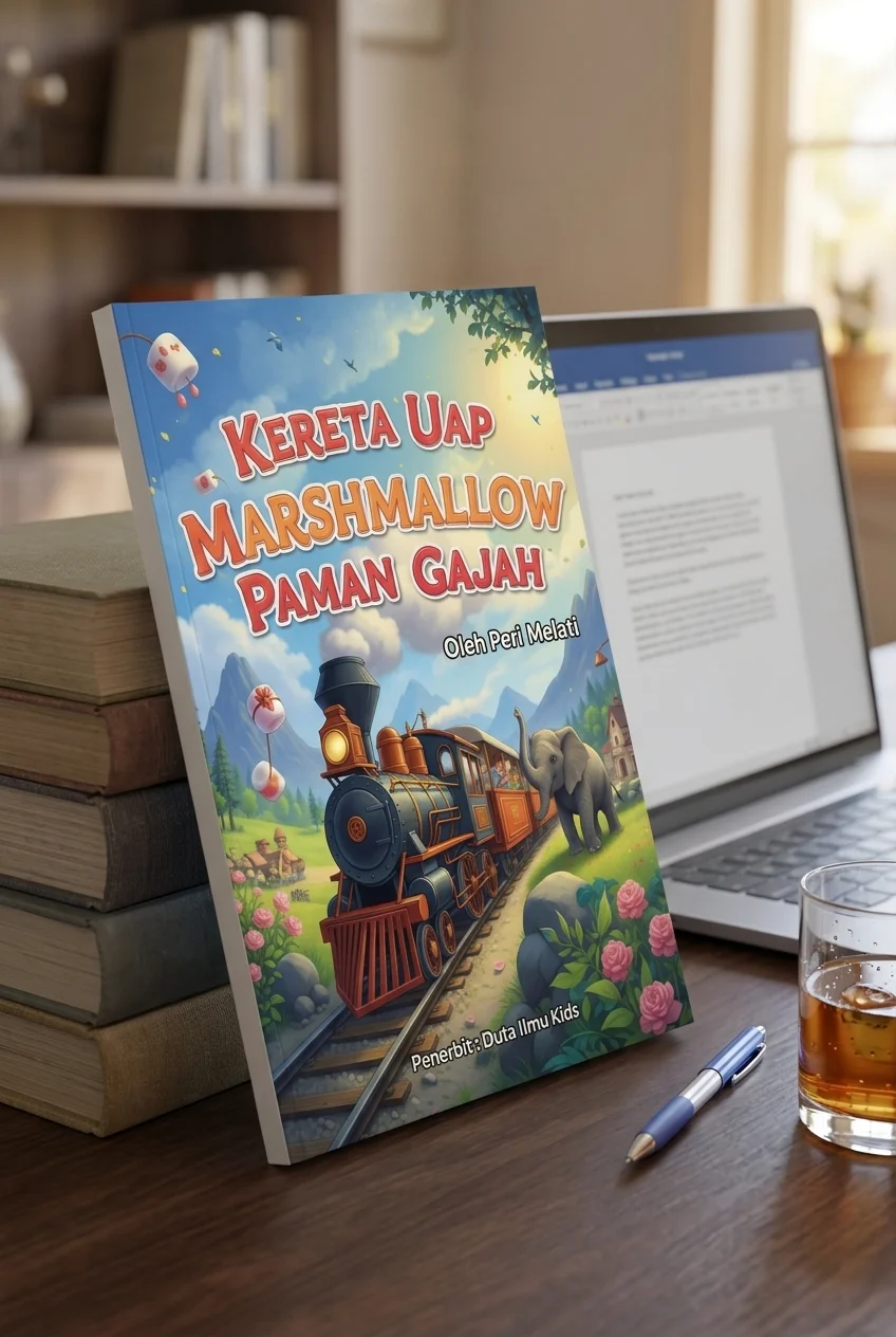 KERETA UAP MARSHMALLOW PAMAN GAJAH- Perjalanan Menuju Pulau Cokelat dan Hujan Donat Warna-Warni preview 2